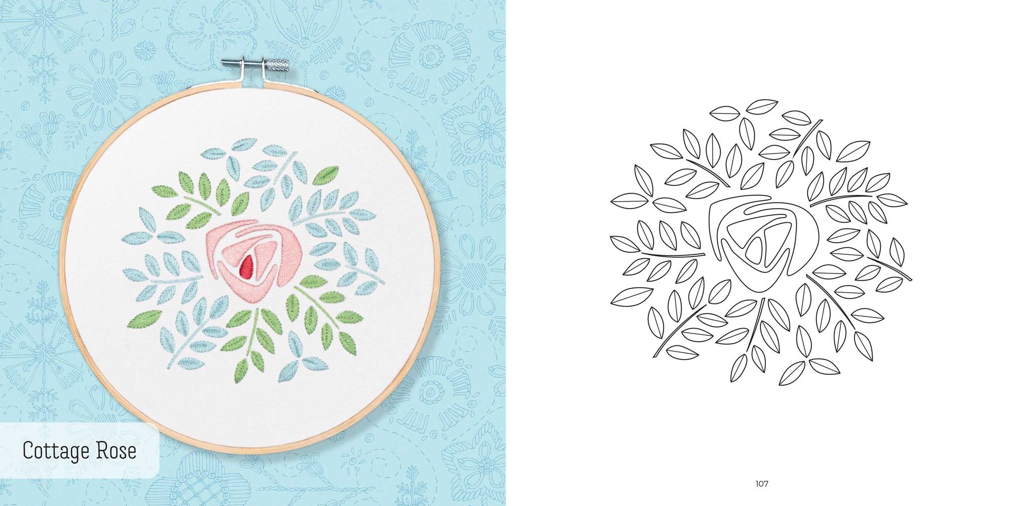 Garden of Stitches: 30 Floral Embroidery Patterns to Brighten Your Day