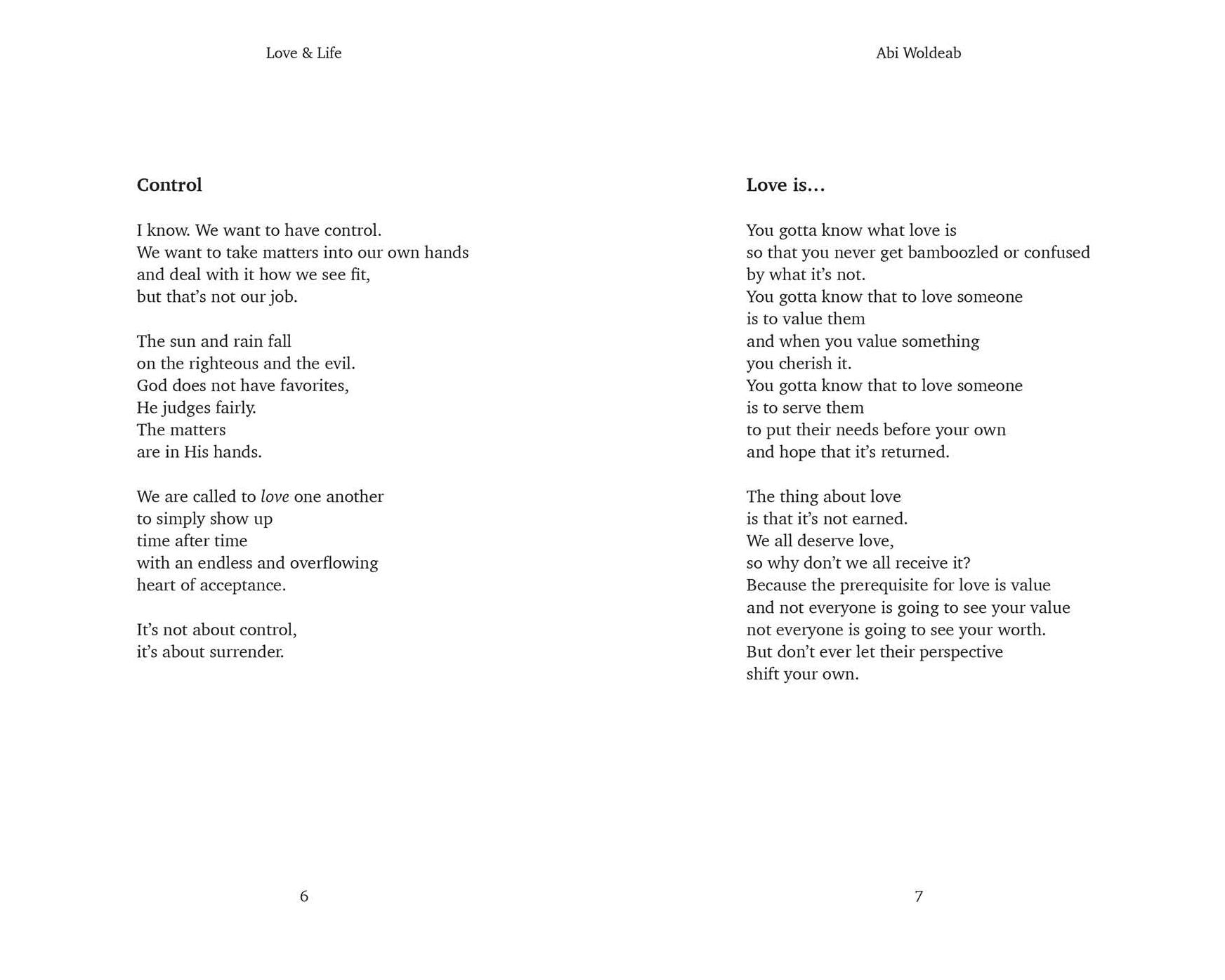 Love & Life: A Poetic Journey Back to Truth