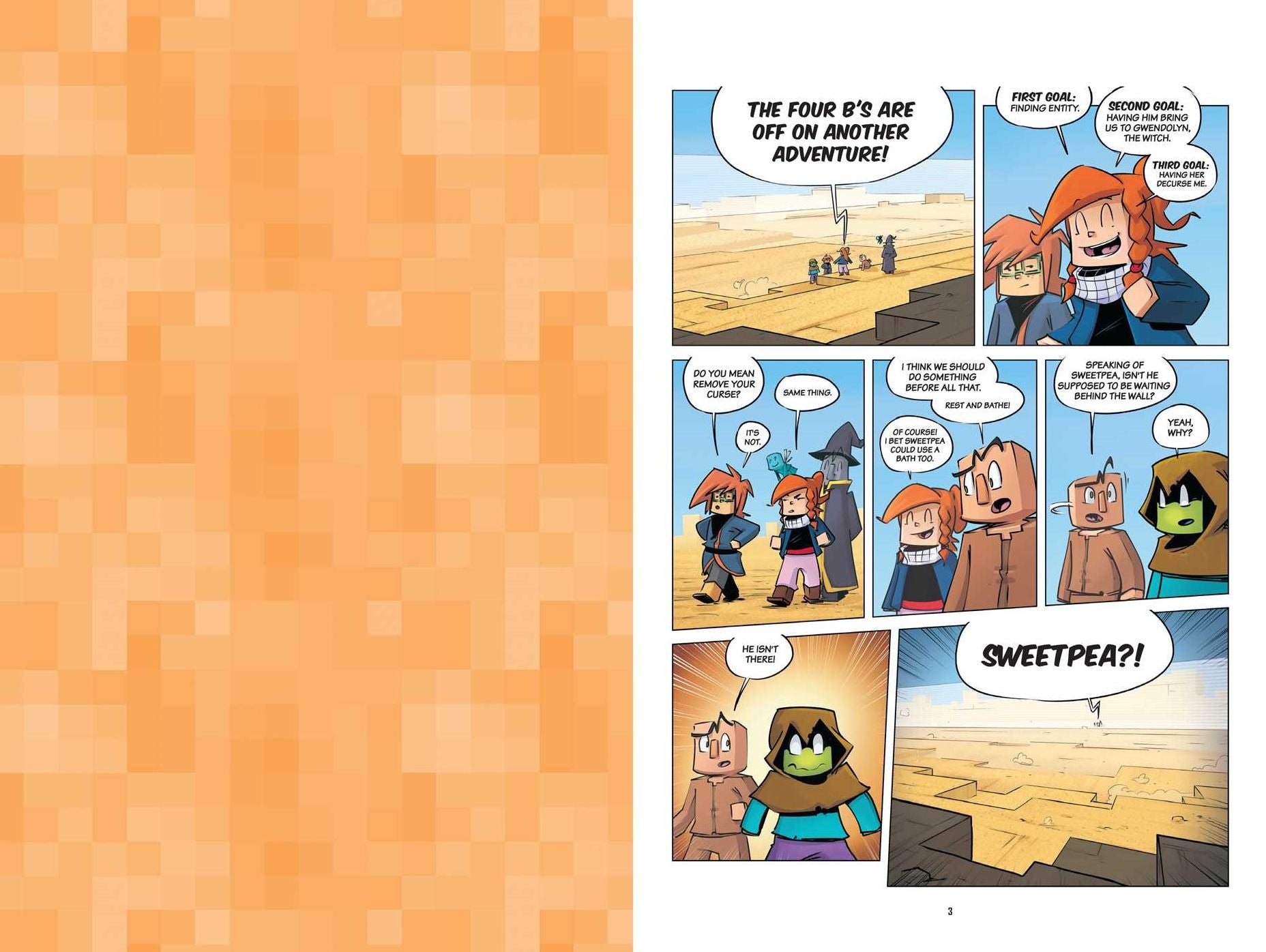 Diary of an 8-Bit Warrior Graphic Novel: Finding the Witch