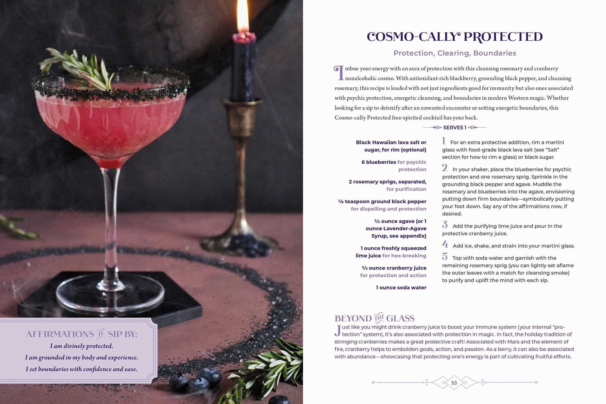 Mystical Mocktails: 60 Nonalcoholic Mindful Recipes, Rituals, and Affirmations