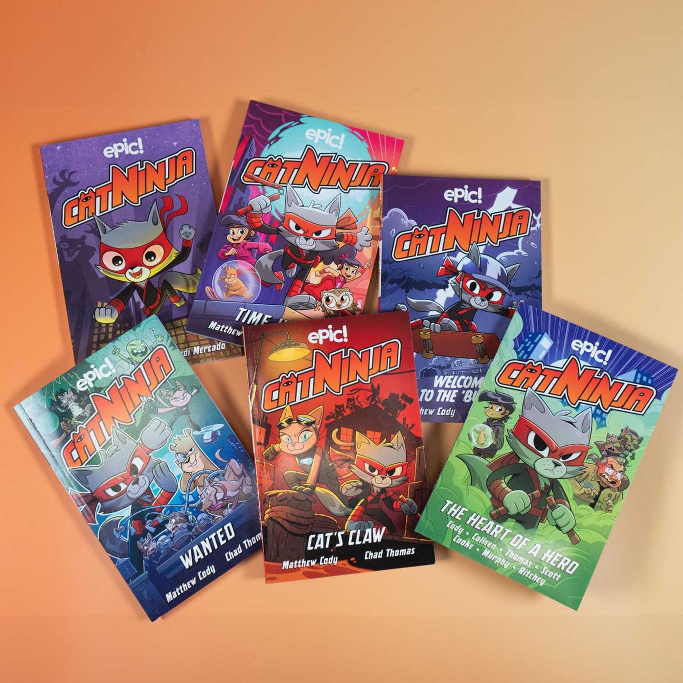 Cat Ninja Box Set Books 1-6