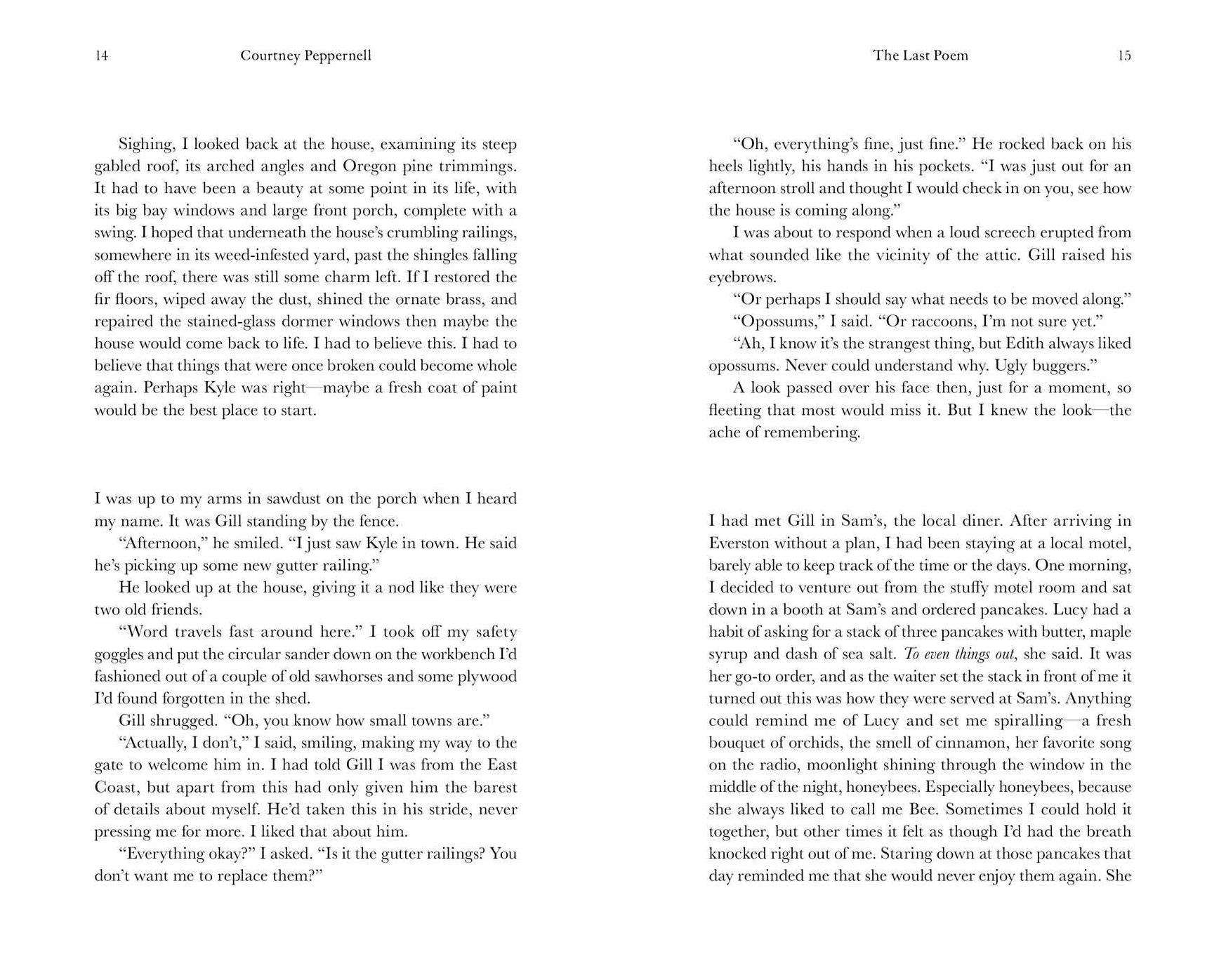 The Last Poem: A Novel