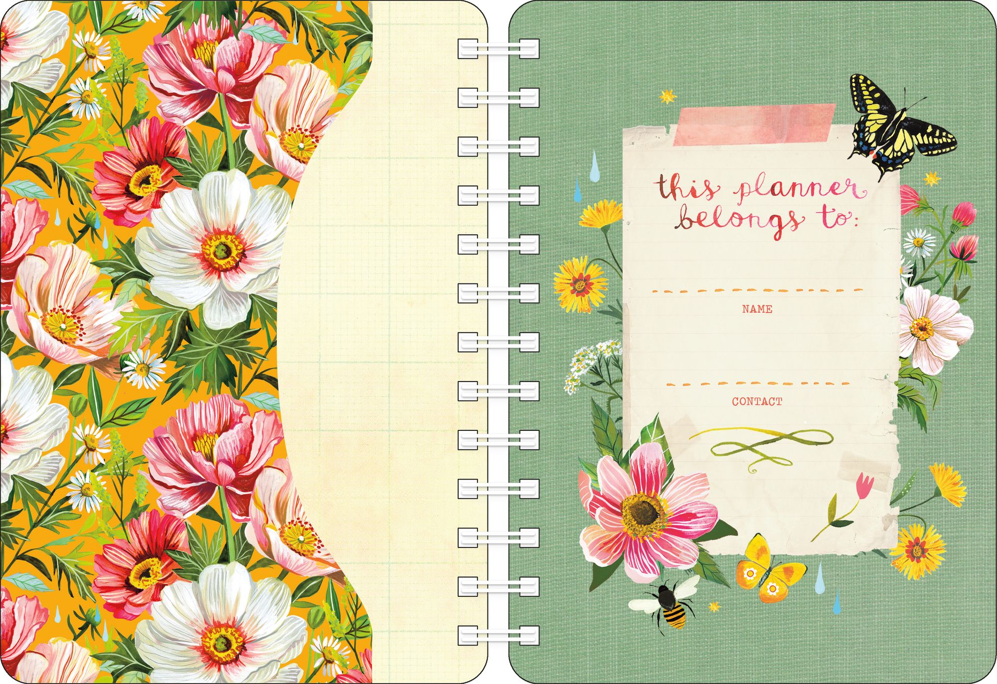 2027 Katie Daisy Where Love Grows Weekly Planner
