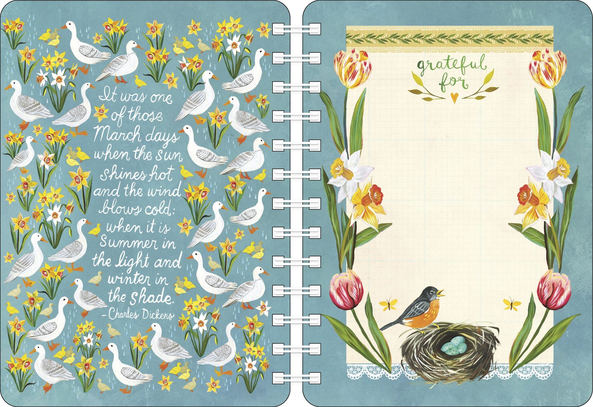 2027 Katie Daisy Where Love Grows Weekly Planner