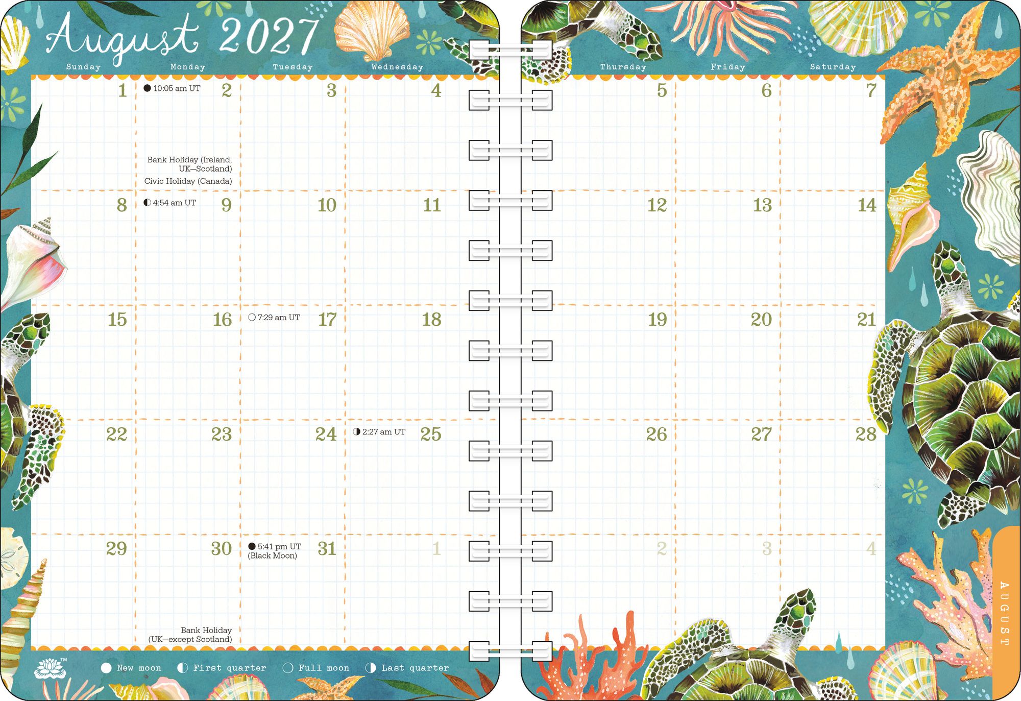 2027 Katie Daisy Where Love Grows Weekly Planner