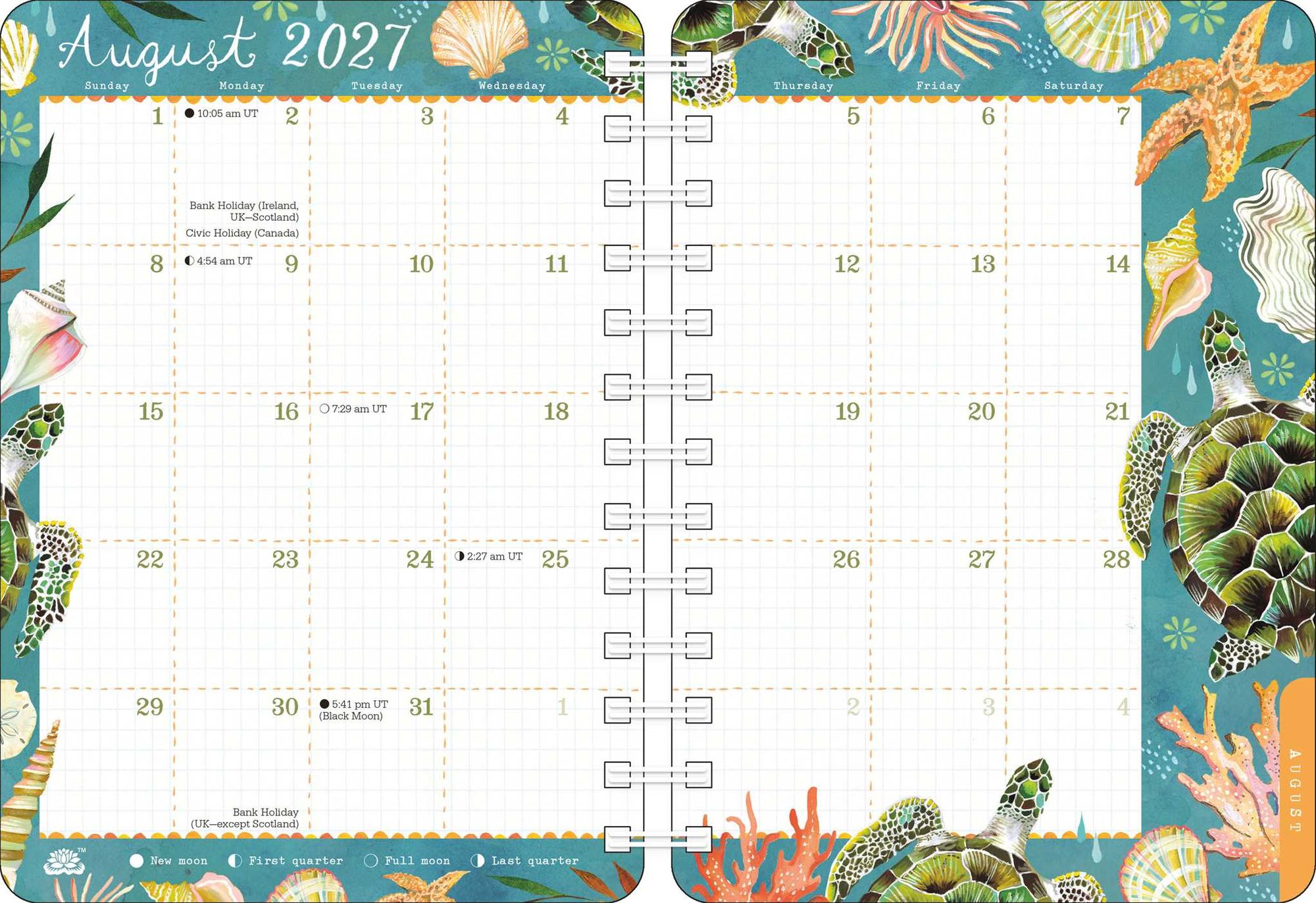 2027 Katie Daisy Where Love Grows Weekly Planner