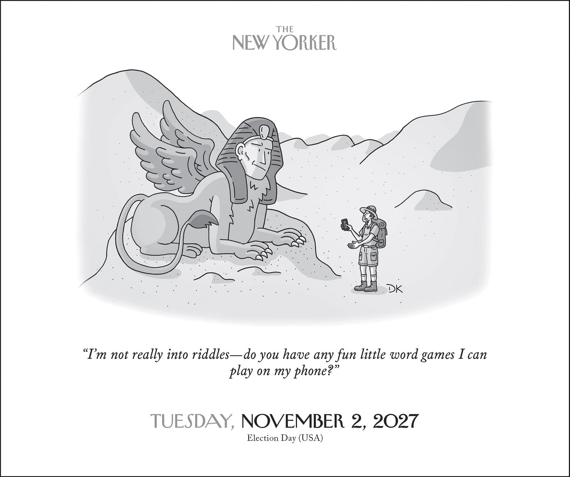 2027 Cartoons from The New Yorker Day-to-Day Calendar