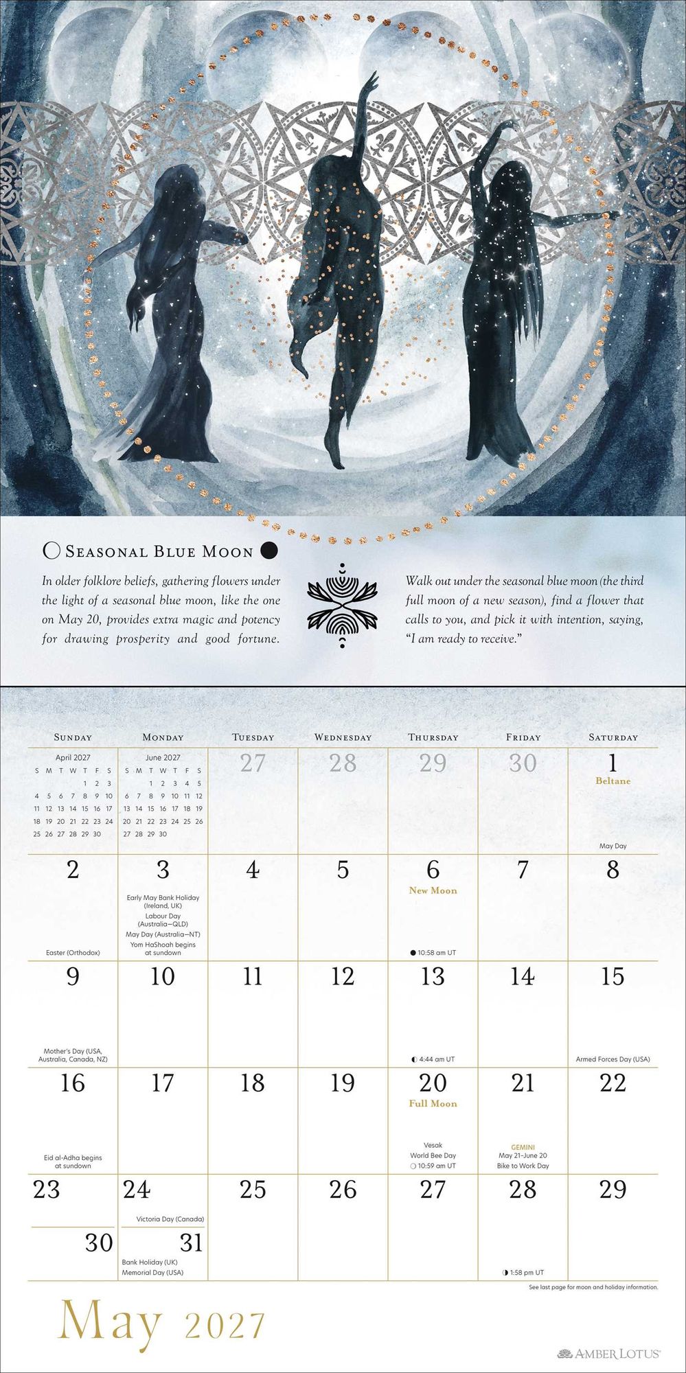 2027 Year Of The Witch Wall Calendar