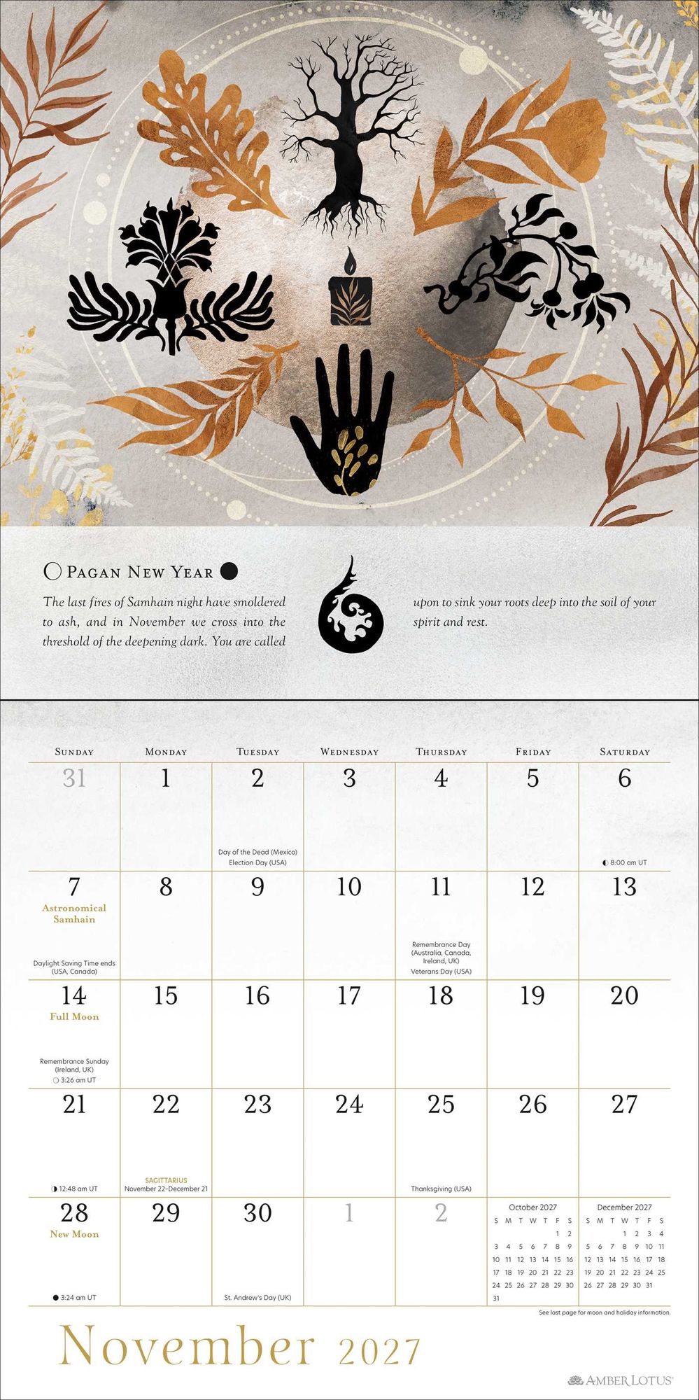 2027 Year Of The Witch Wall Calendar