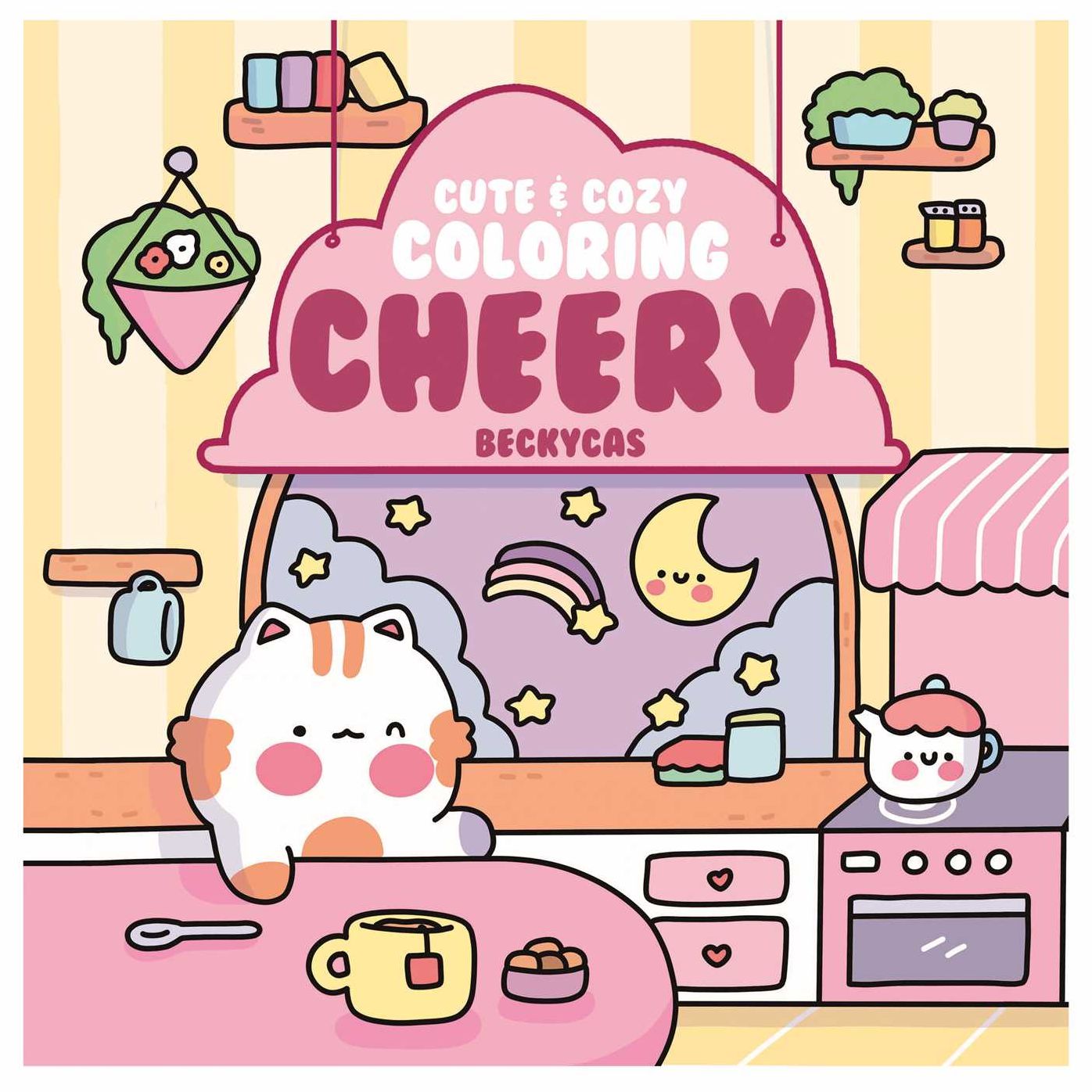 Cute & Cozy Coloring: Cheery