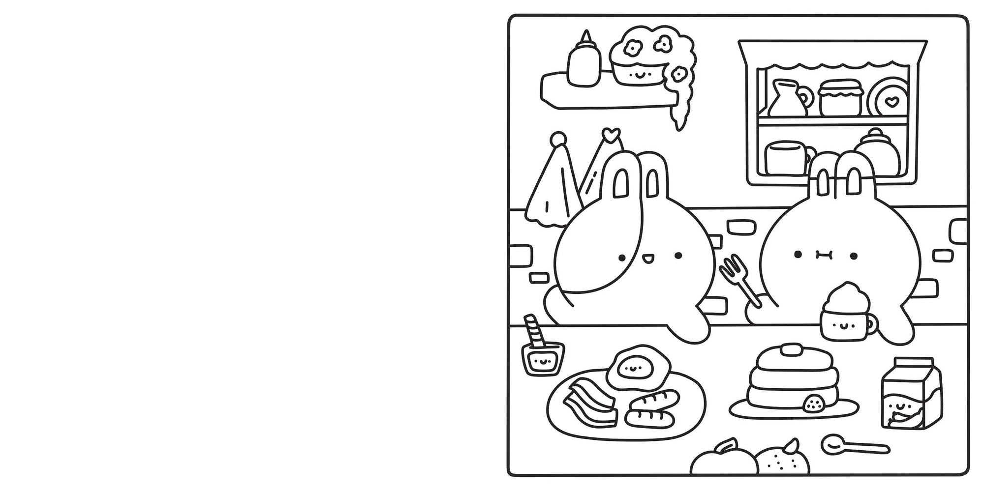 Cute & Cozy Coloring: Cheery
