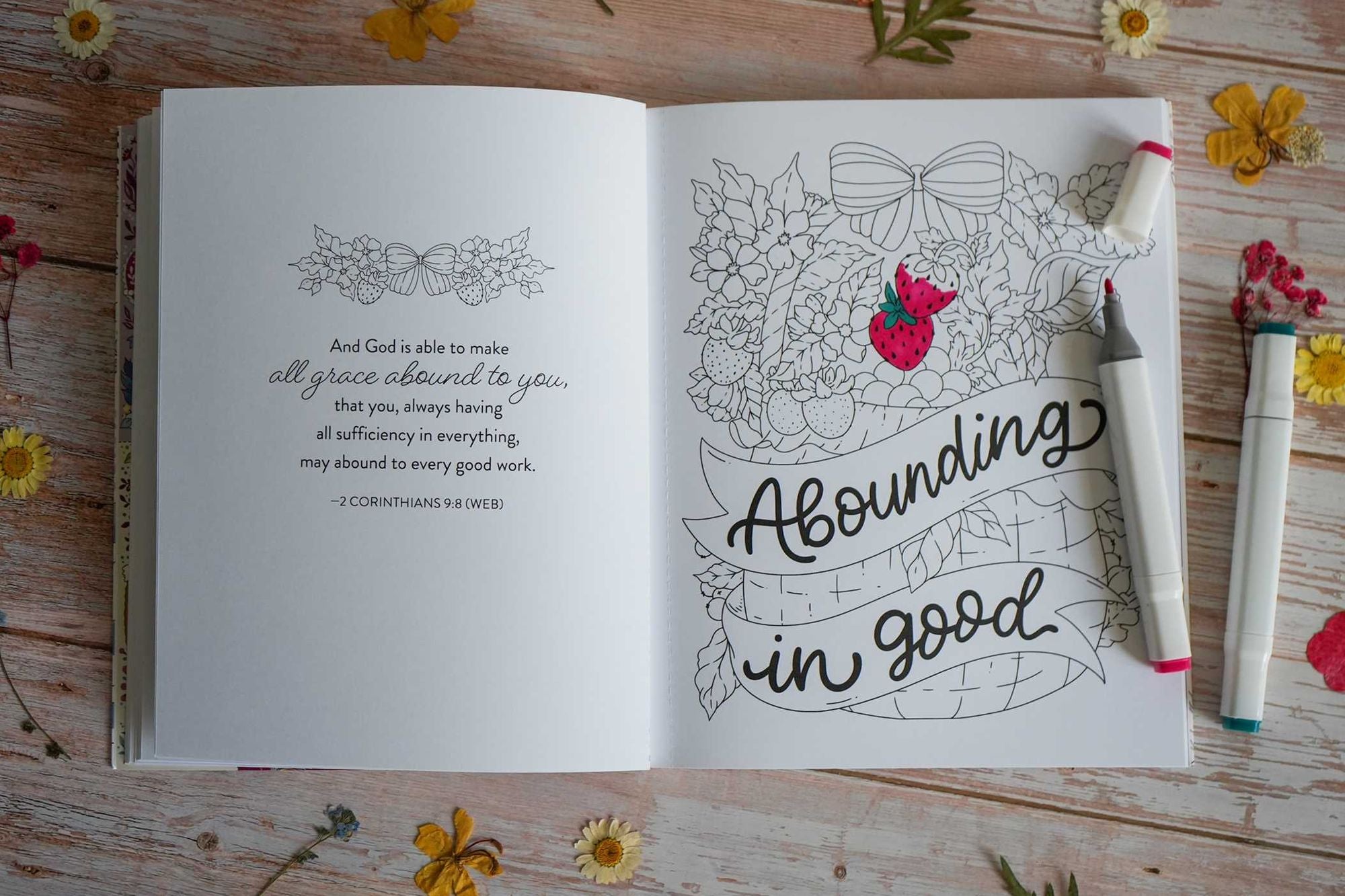 Be Still & Color Amazing Words of Grace