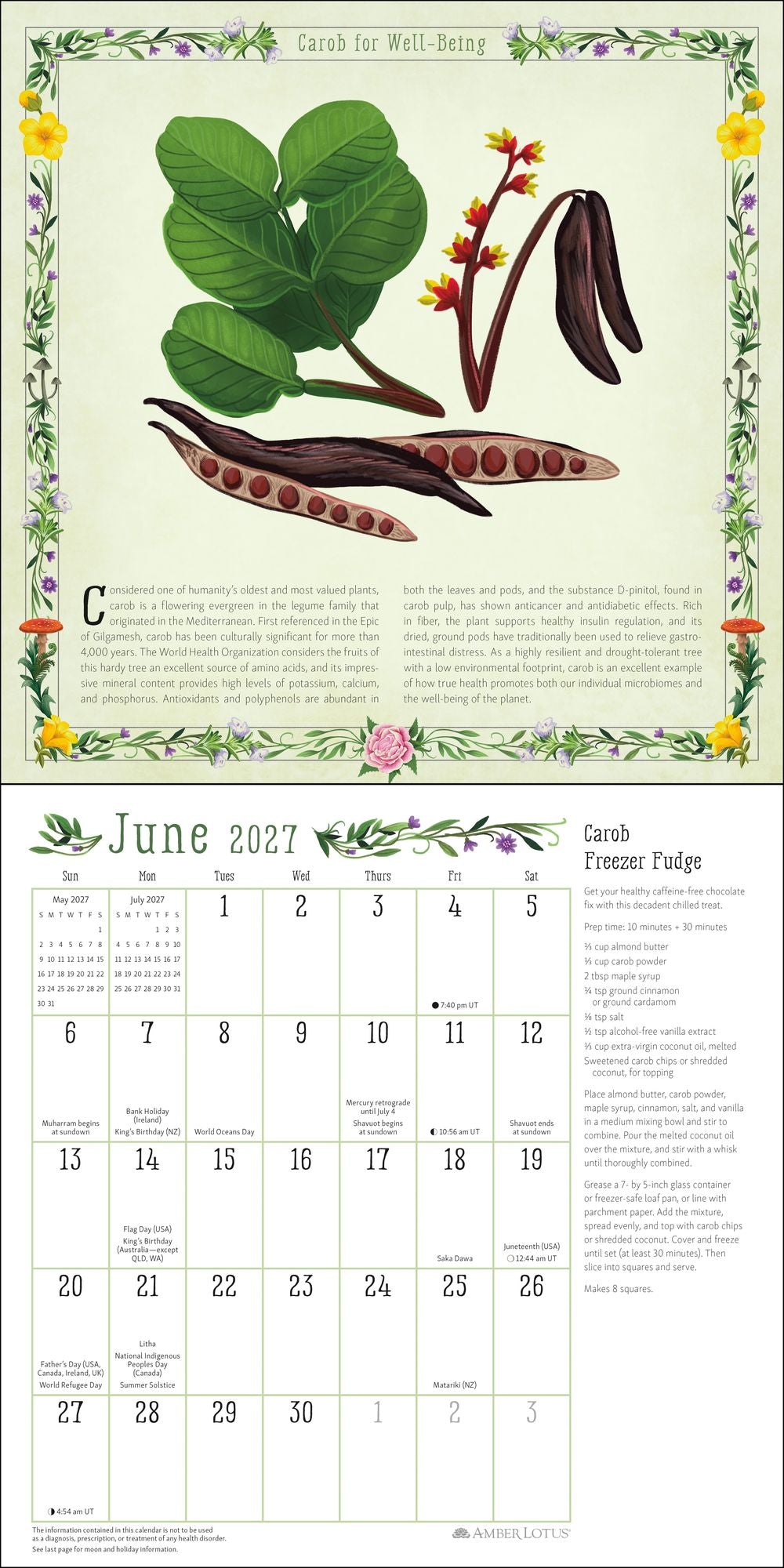 2027 Kitchen Witch Wall Calendar