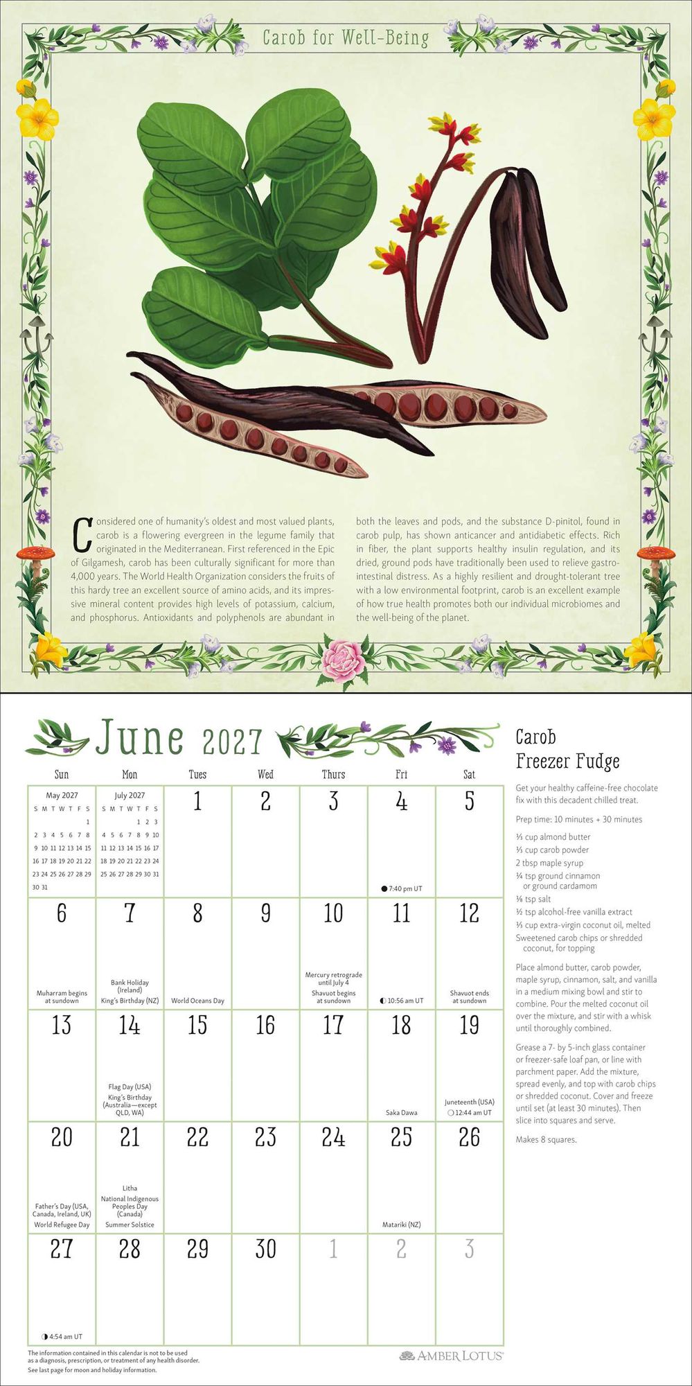 2027 Kitchen Witch Wall Calendar