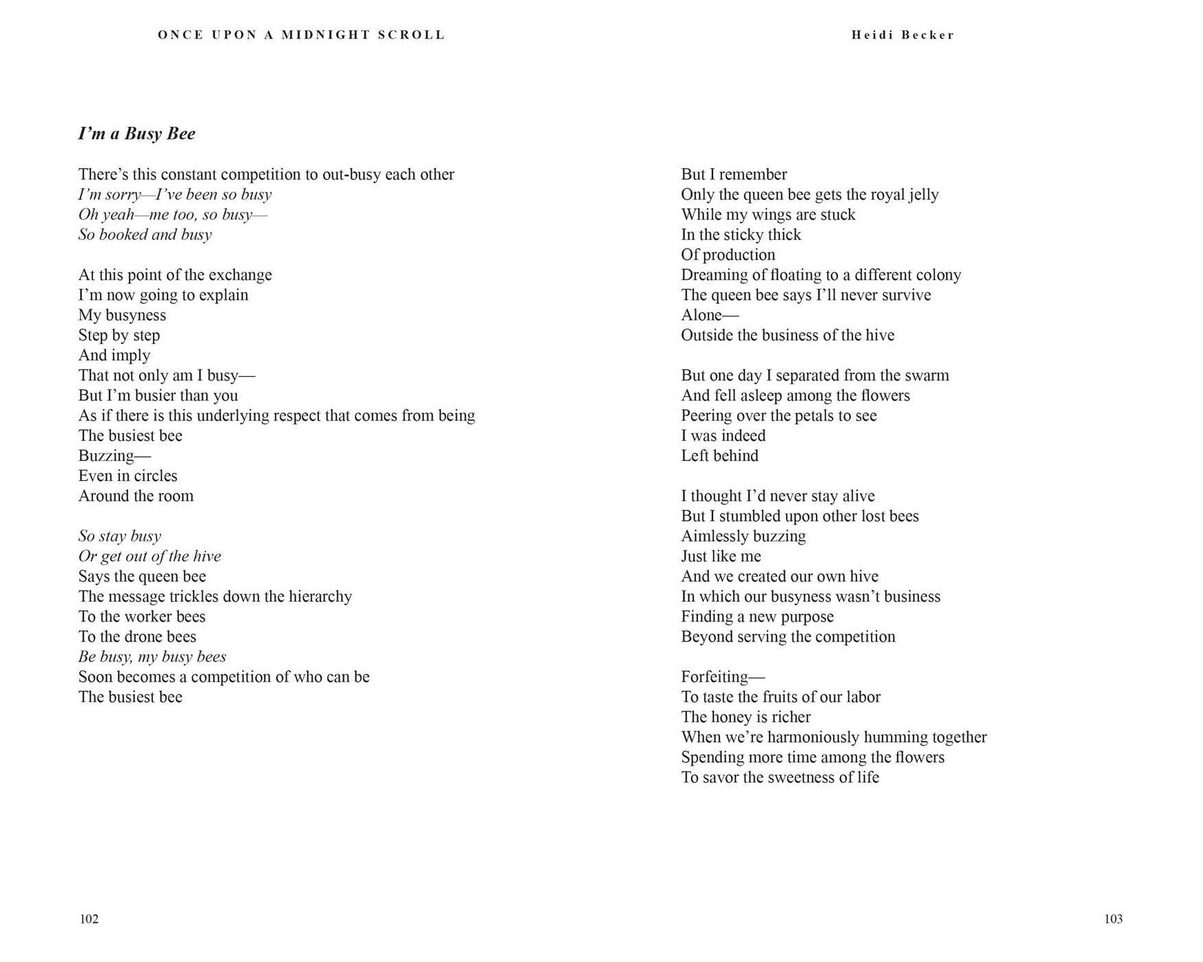 Once Upon a Midnight Scroll: Poems for the Overstimulated & Disillusioned