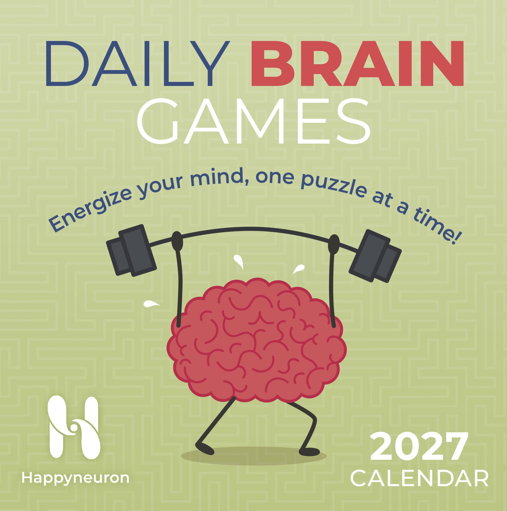 2027 Daily Brain Games Day-to-Day Calendar