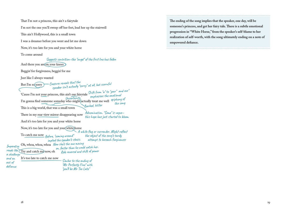 Meet Me in the Afterglow: The Annotated Poetry of Taylor Swift