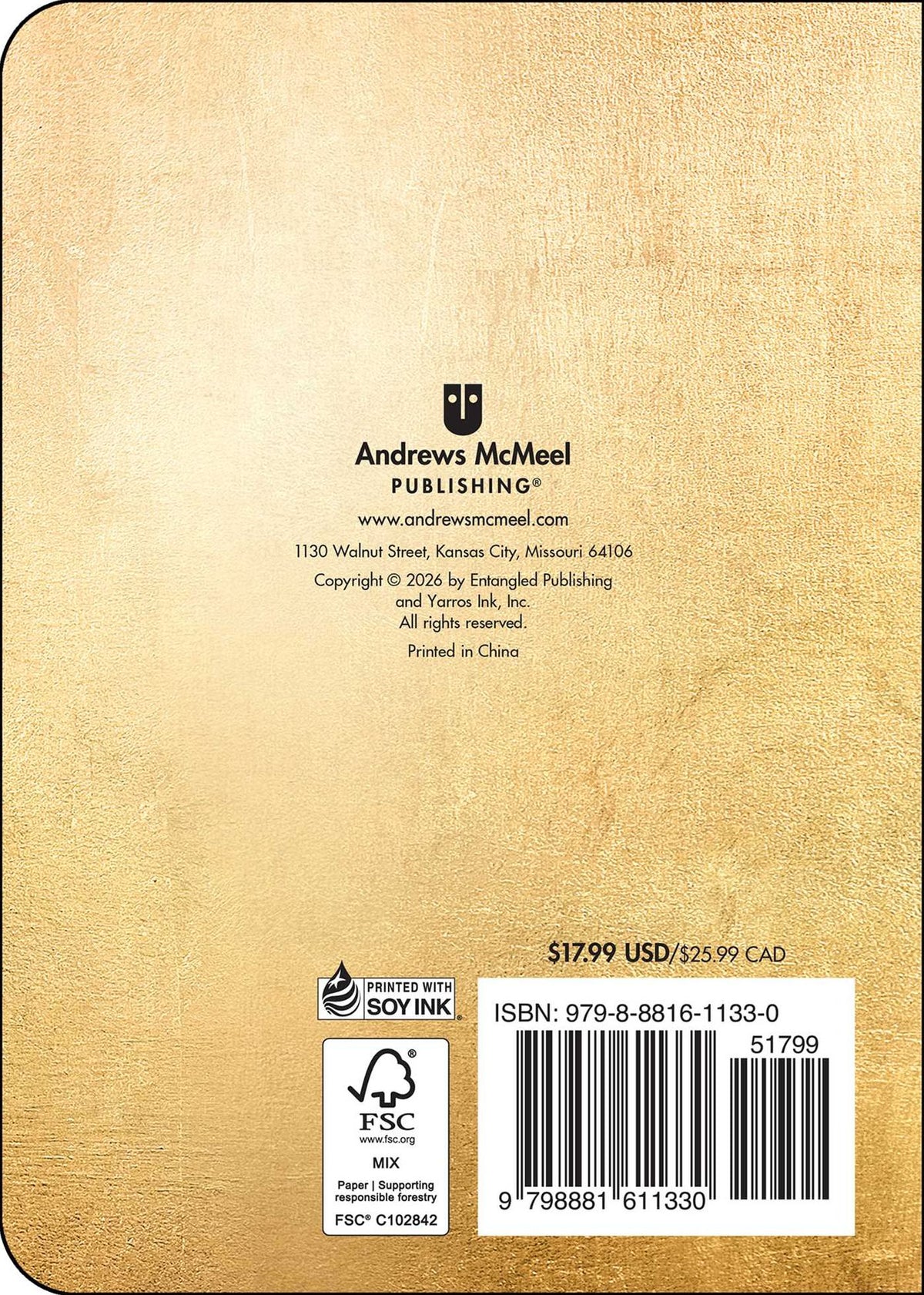 2027 Fourth Wing Officially Licensed Weekly Planner