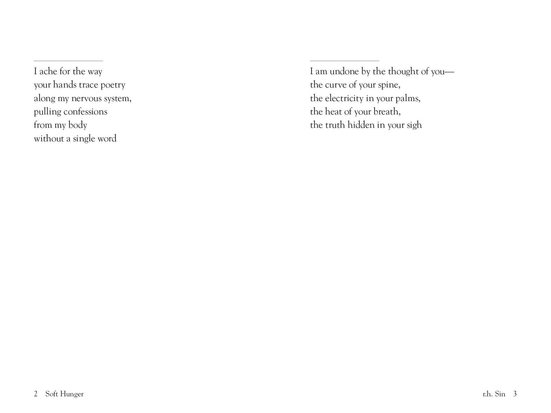 Soft Hunger: The Yearning