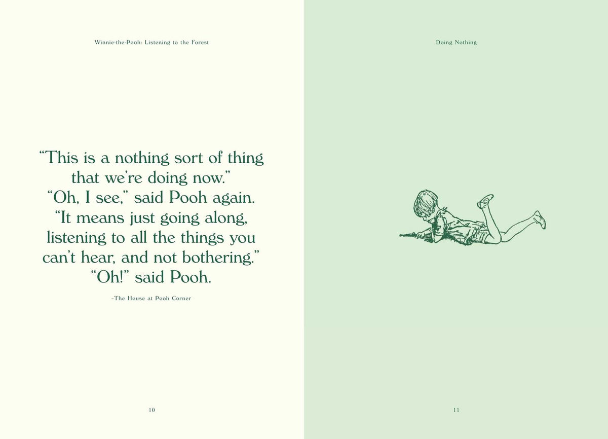 Winnie-the-Pooh: Listening to the Forest