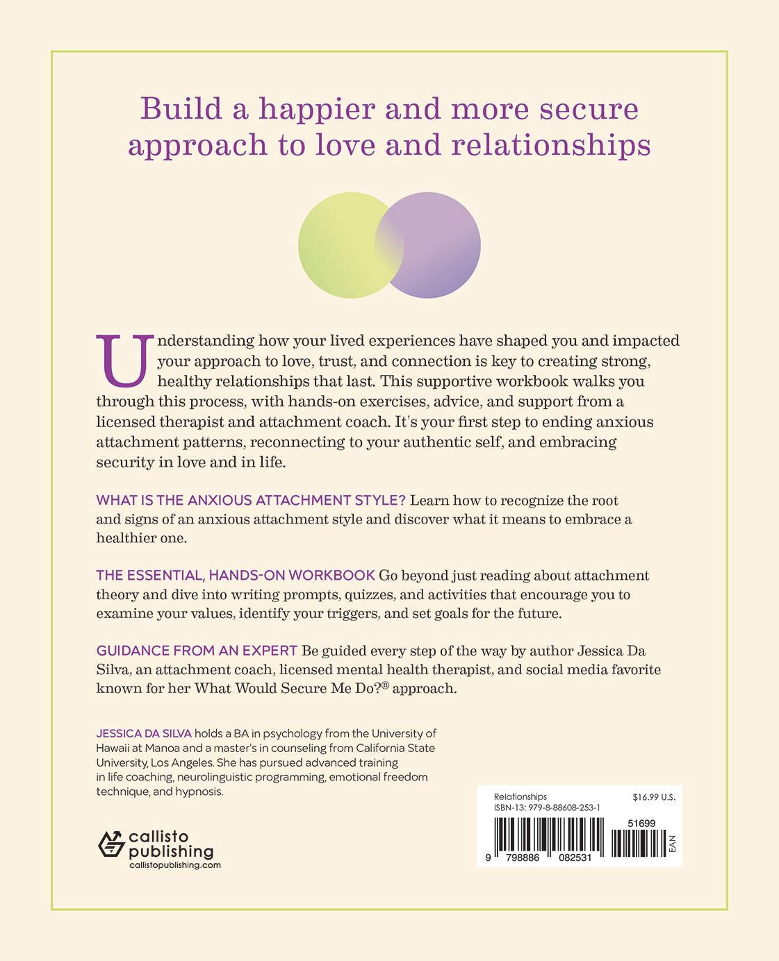 The Anxious Attachment Recovery Workbook: How to Develop Secure and Lasting Relationships