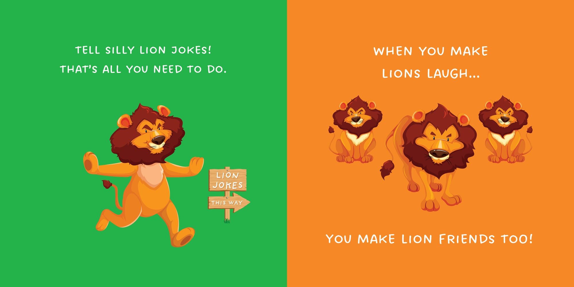 How to Make a Lion Laugh
