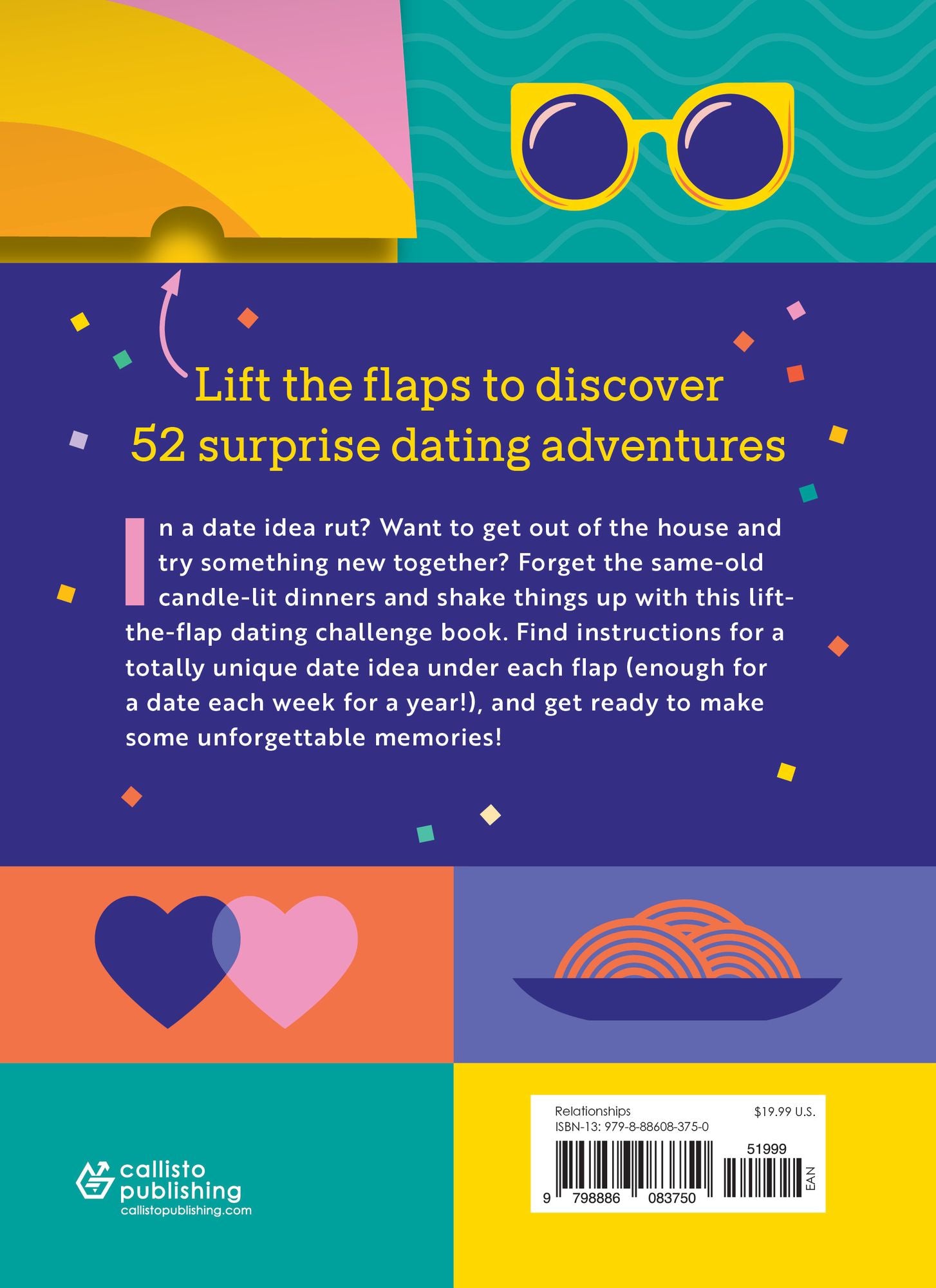The 52-Dates Challenge for Couples: Open a Surprise Date, Spark Fun in Your Relationship, and Make Lasting Memories
