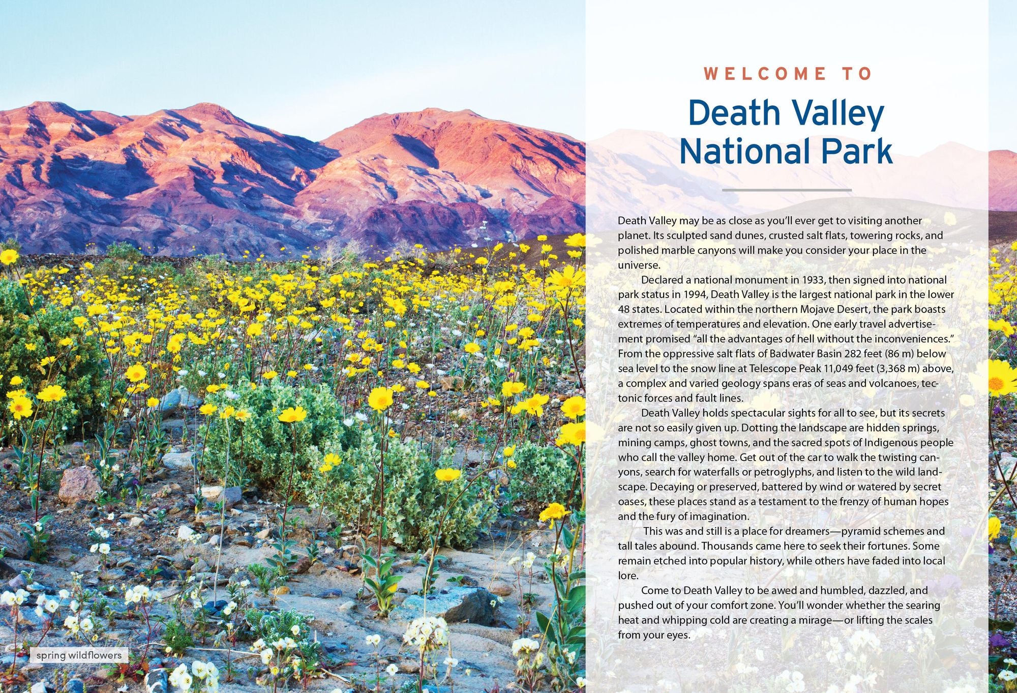 Moon Death Valley National Park: Hiking, Scenic Drives, Desert Springs