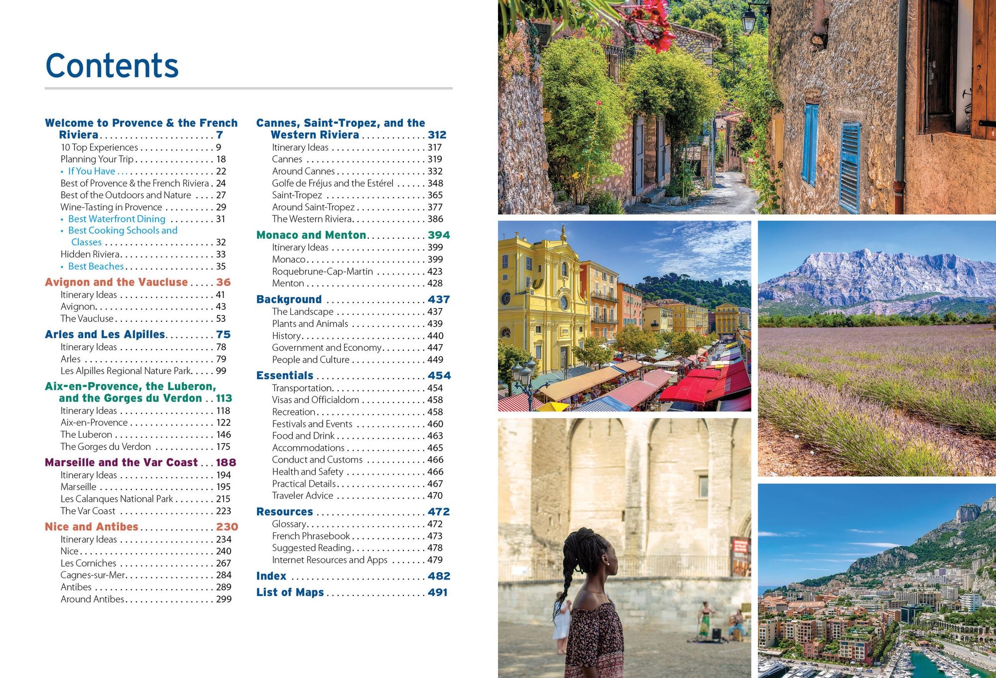 Moon Provence & the French Riviera: Best Beaches, Local Food & Wine, Hillside Villages