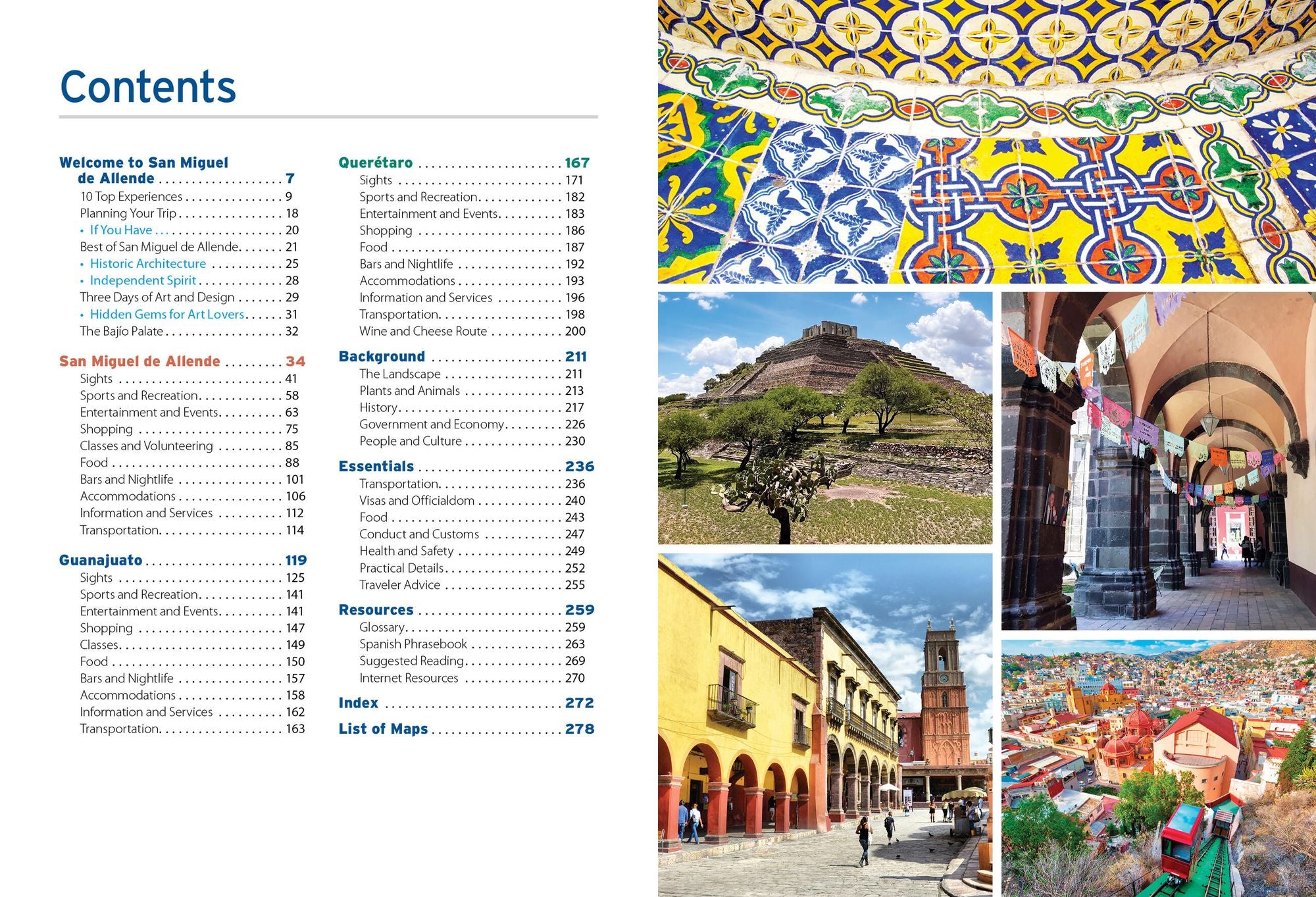 Moon San Miguel de Allende: With Guanajuato & Queretaro: Art & Architecture, Local Flavors & Festivals, Day Trips