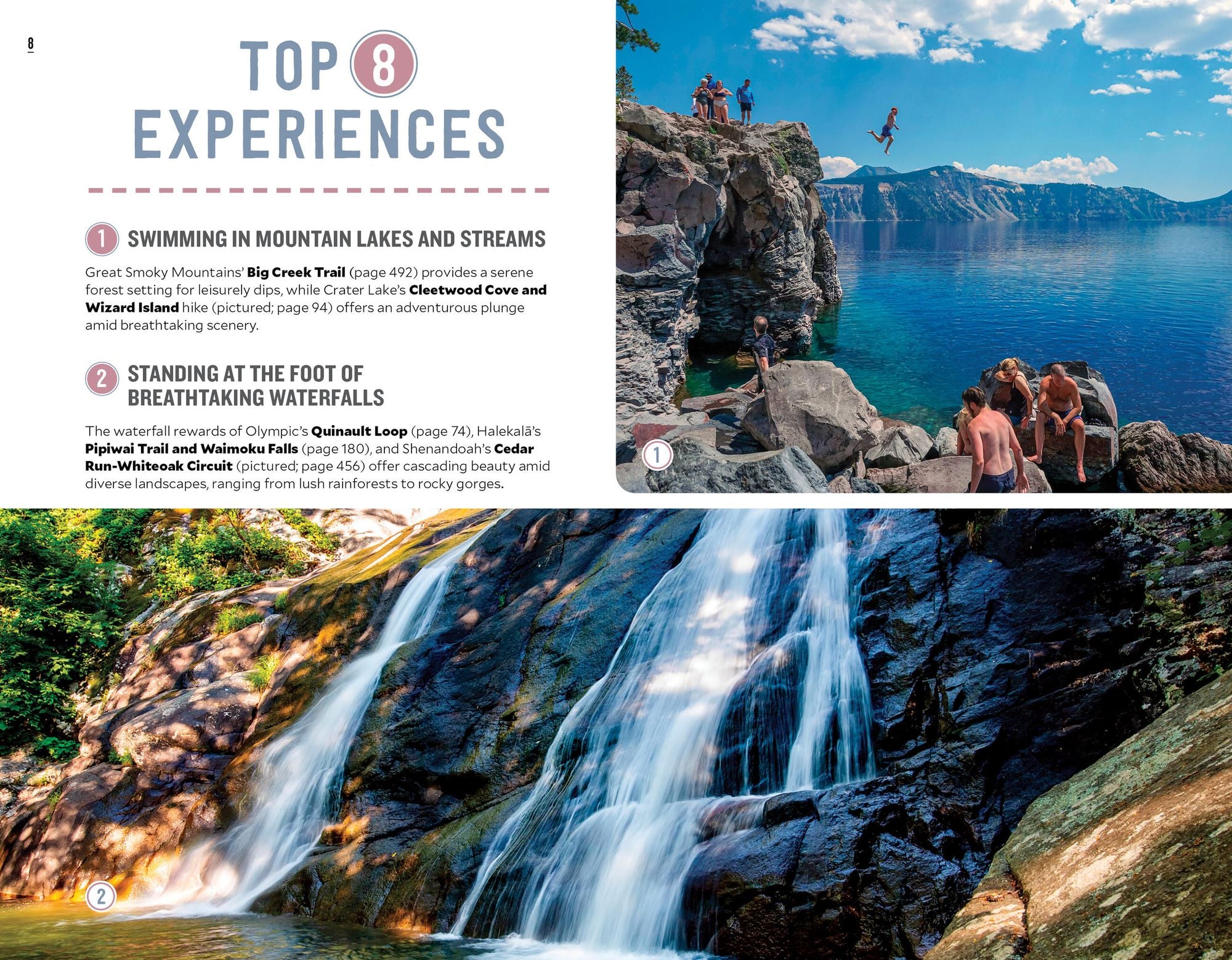 Moon USA National Parks Hiking: The Top 100 Trails