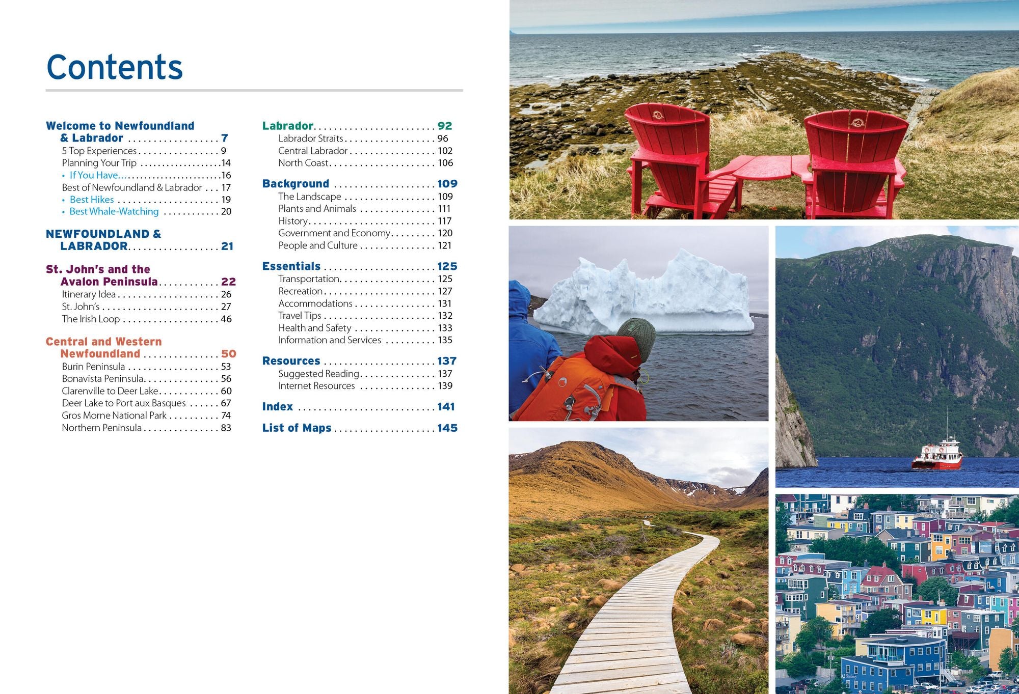Moon Newfoundland & Labrador: Wildlife-Watching, Iceberg Excursions, Viking Settlements