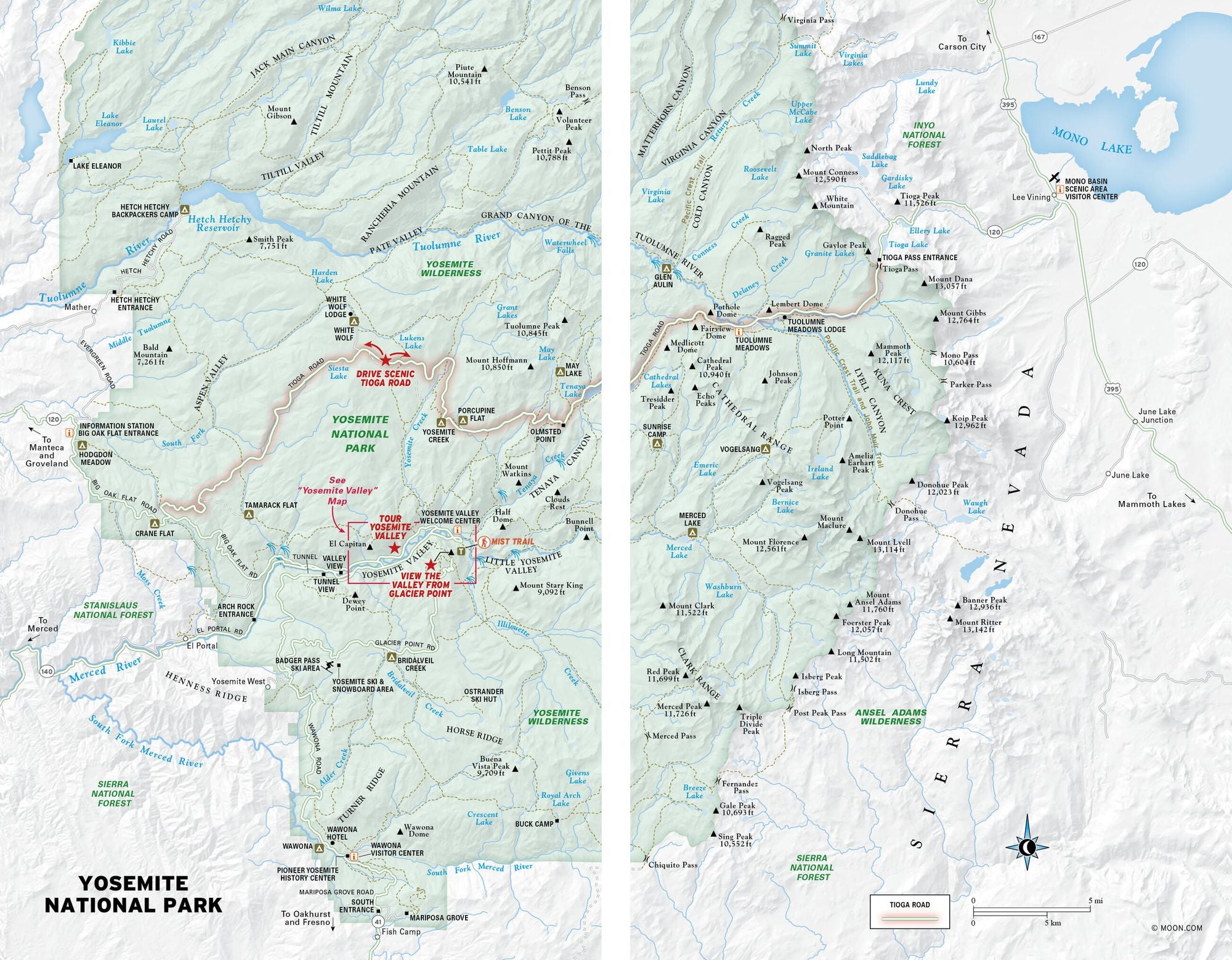 Moon USA National Parks: The Complete Guide to All 63 Parks