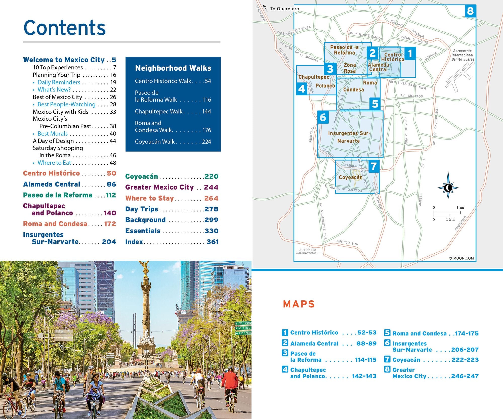 Moon Mexico City: Neighborhood Walks, Street Food & Nightlife, Art & Architecture