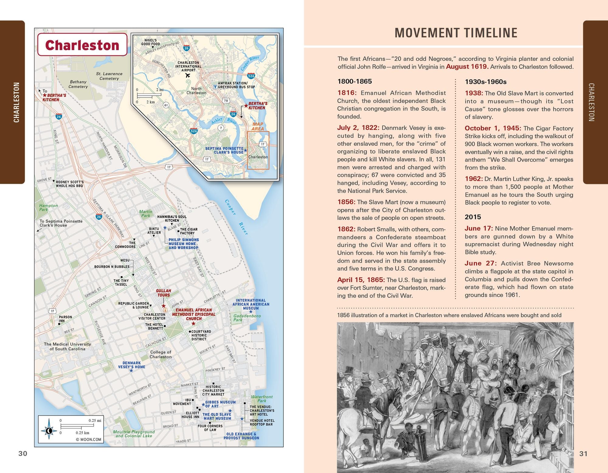 Moon U.S. Civil Rights Trail: A Traveler's Guide to the People, Places, and Events that Made the Movement
