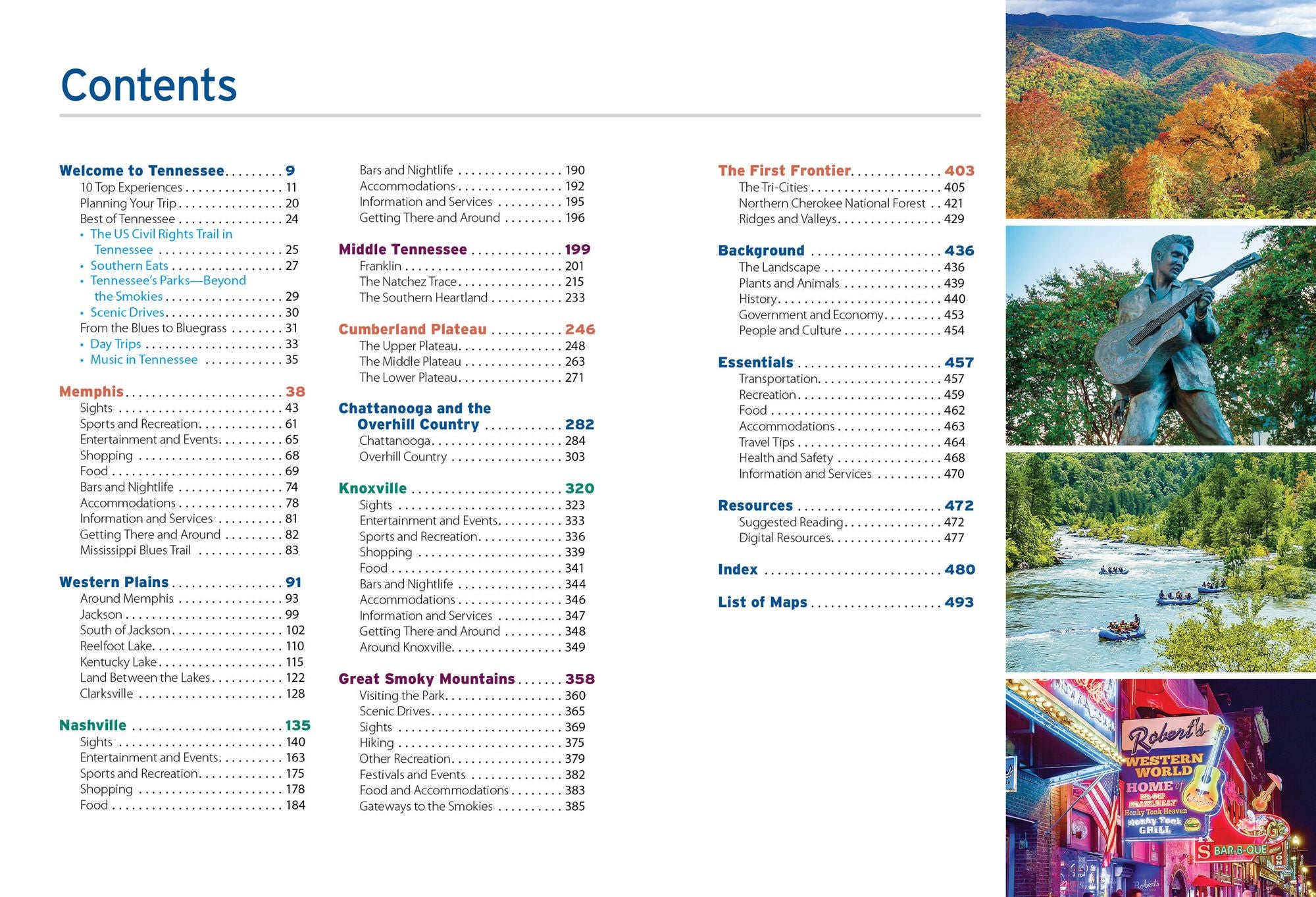Moon Tennessee: With the Smoky Mountains: Outdoor Recreation, Live Music, Whiskey, Beer & BBQ