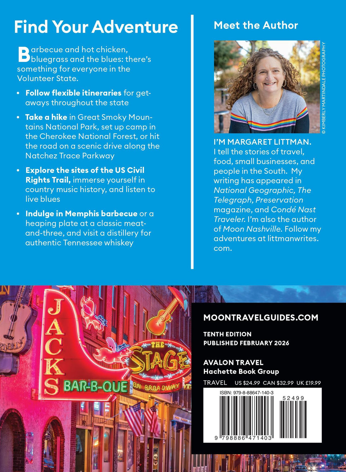 Moon Tennessee: With the Smoky Mountains: Outdoor Recreation, Live Music, Whiskey, Beer & BBQ