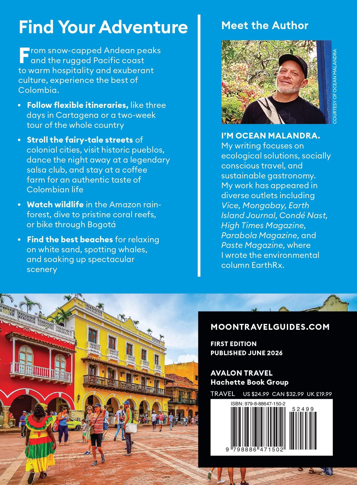 Moon Colombia: Best Beaches, Sustainable Adventures, Nightlife & Salsa Dancing