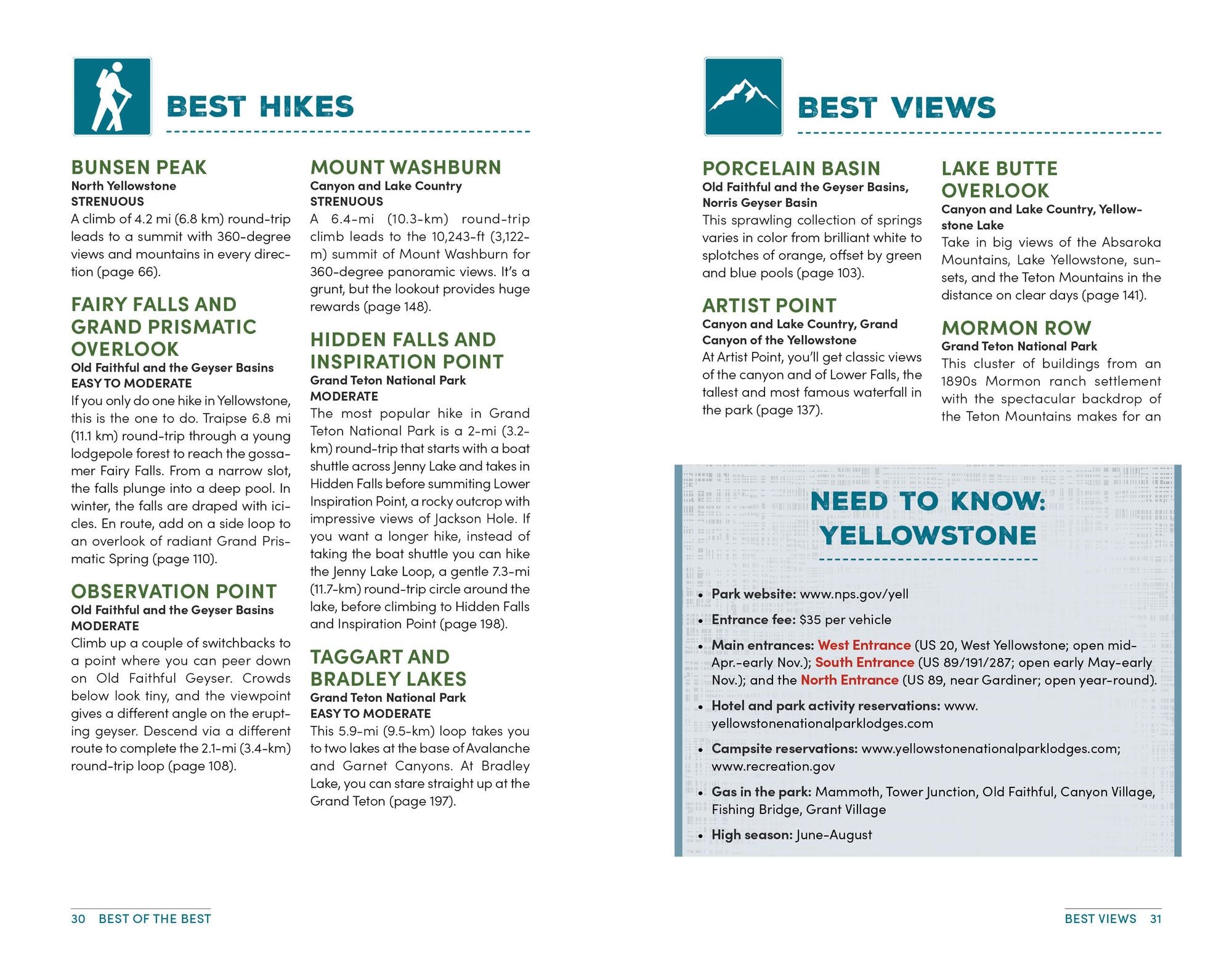 Moon Best of Yellowstone & Grand Teton: Make the Most of One to Three Days in the Parks