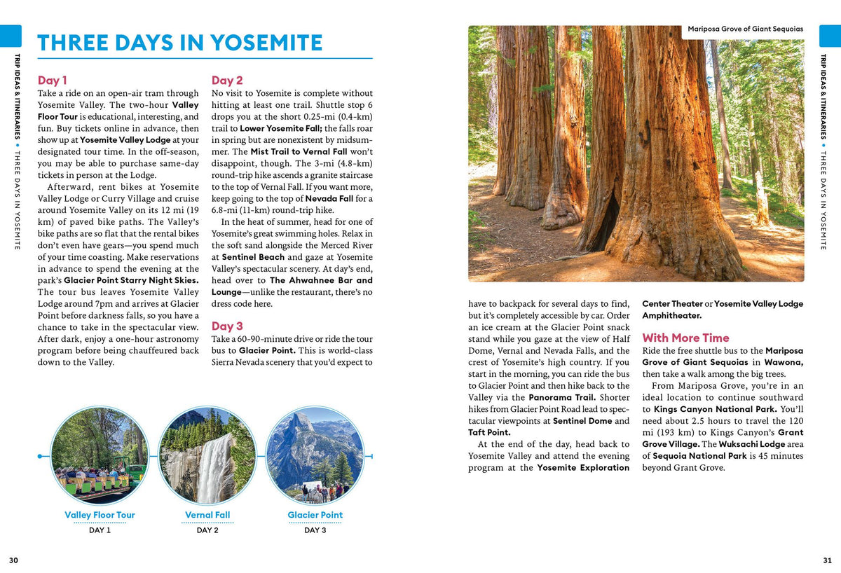 Moon Yosemite, Sequoia & Kings Canyon: Hiking, Waterfalls, Ancient Trees