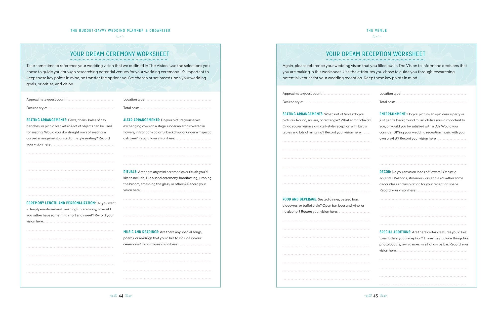 The Budget-Savvy Wedding Planner & Organizer (Binder Edition): Checklists, Worksheets, and Essential Tools to Plan the Perfect Wedding on a Small Budget