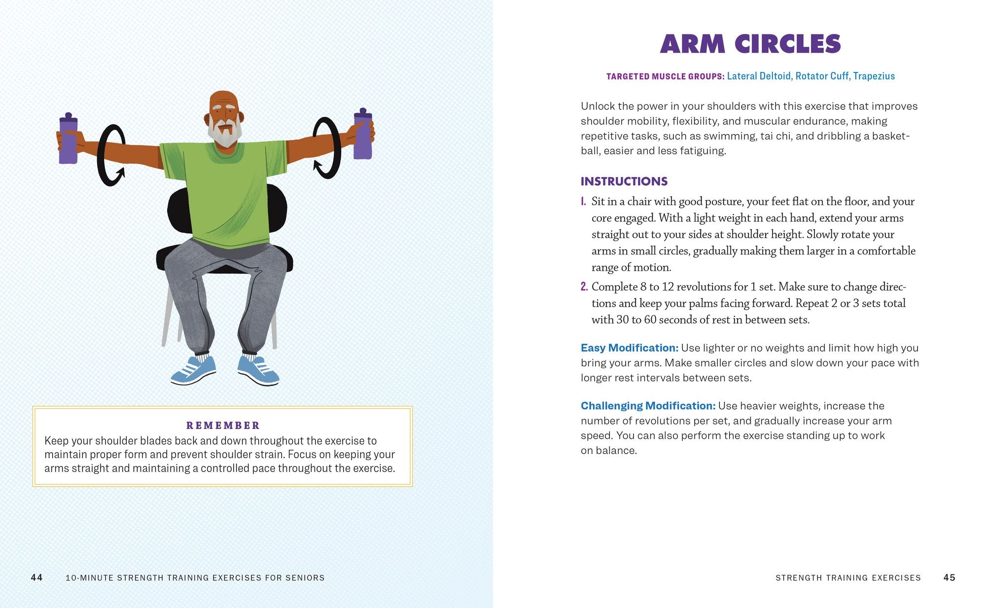 10-Minute Strength Training Exercises for Seniors: Exercises and Routines to Build Muscle, Balance, and Stamina