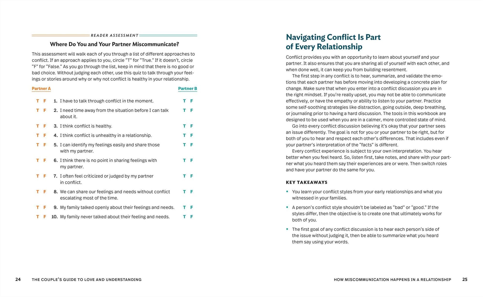 The Couple's Guide to Love and Understanding: Learn to Reconnect with Simple Exercises and Activities
