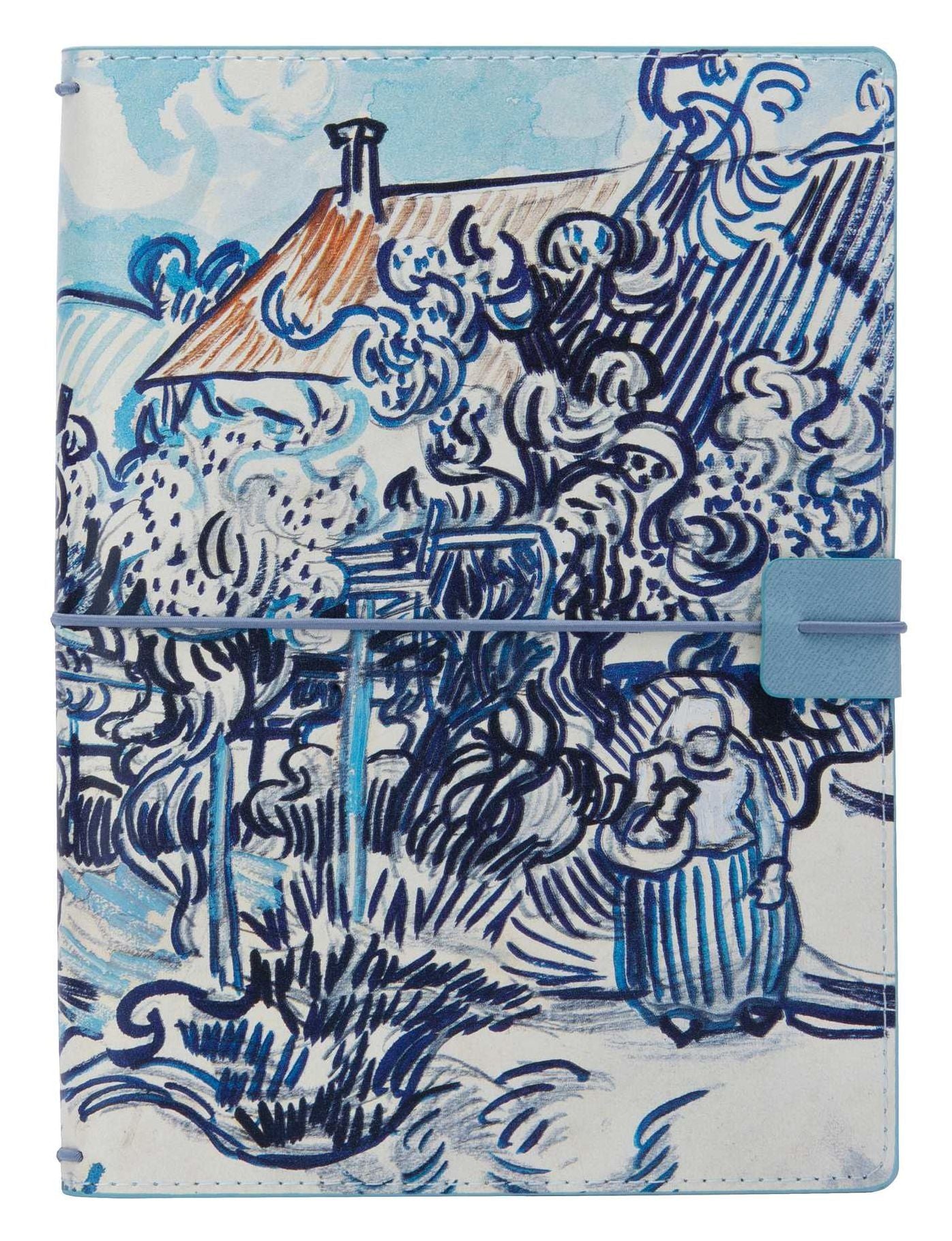 Van Gogh Traveler's Notebook Set: (Refillable Notebook)