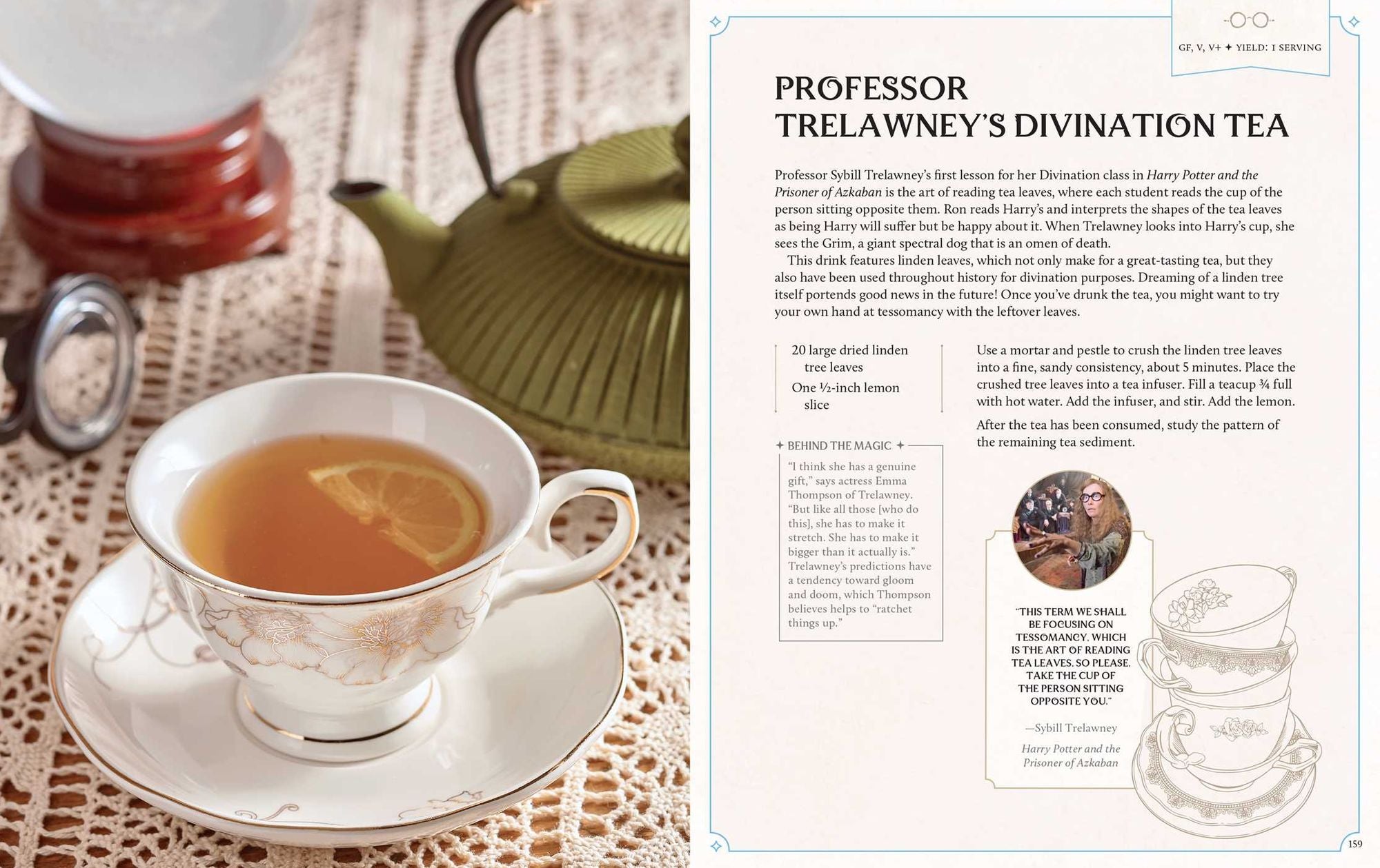 Harry Potter: Afternoon Tea Magic: Official Snacks, Sips, and Sweets Inspired by the Wizarding World