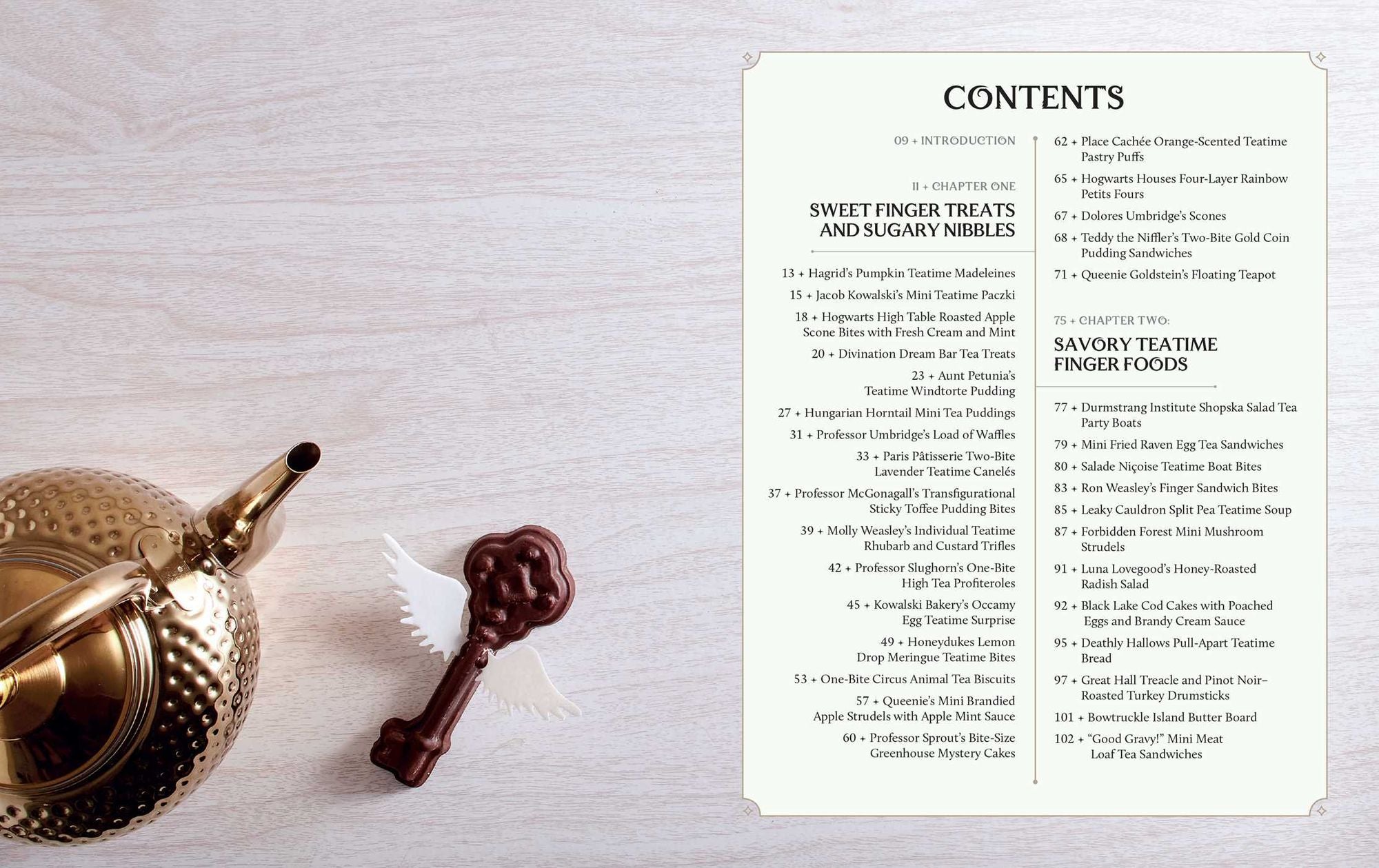 Harry Potter: Afternoon Tea Magic: Official Snacks, Sips, and Sweets Inspired by the Wizarding World