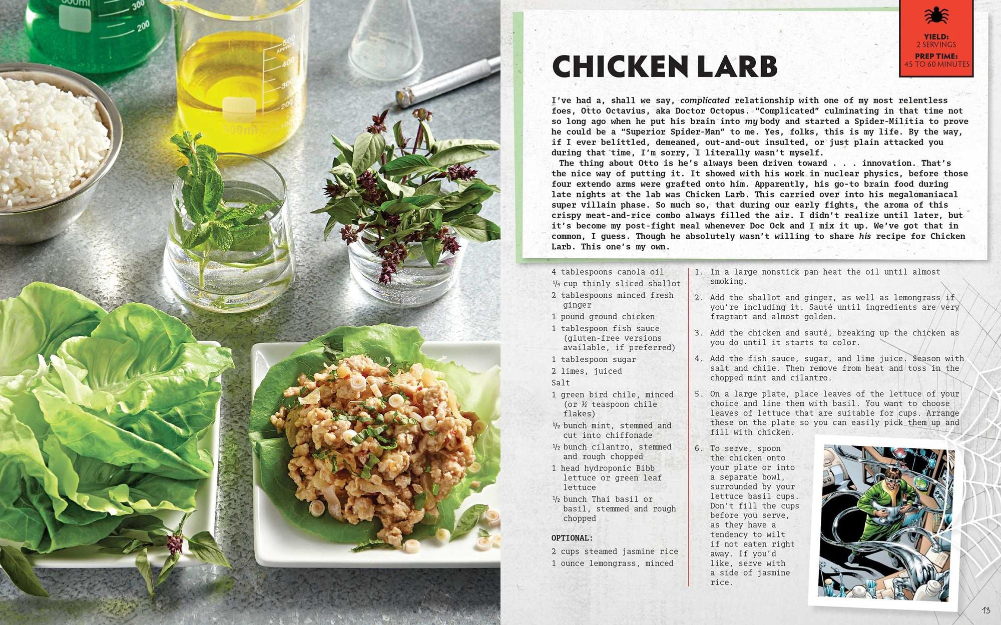 Marvel: Spider-Man: The Official Cookbook: Your Friendly Neighborhood Guide to Cuisine from NYC, the Spider-Verse & Beyond