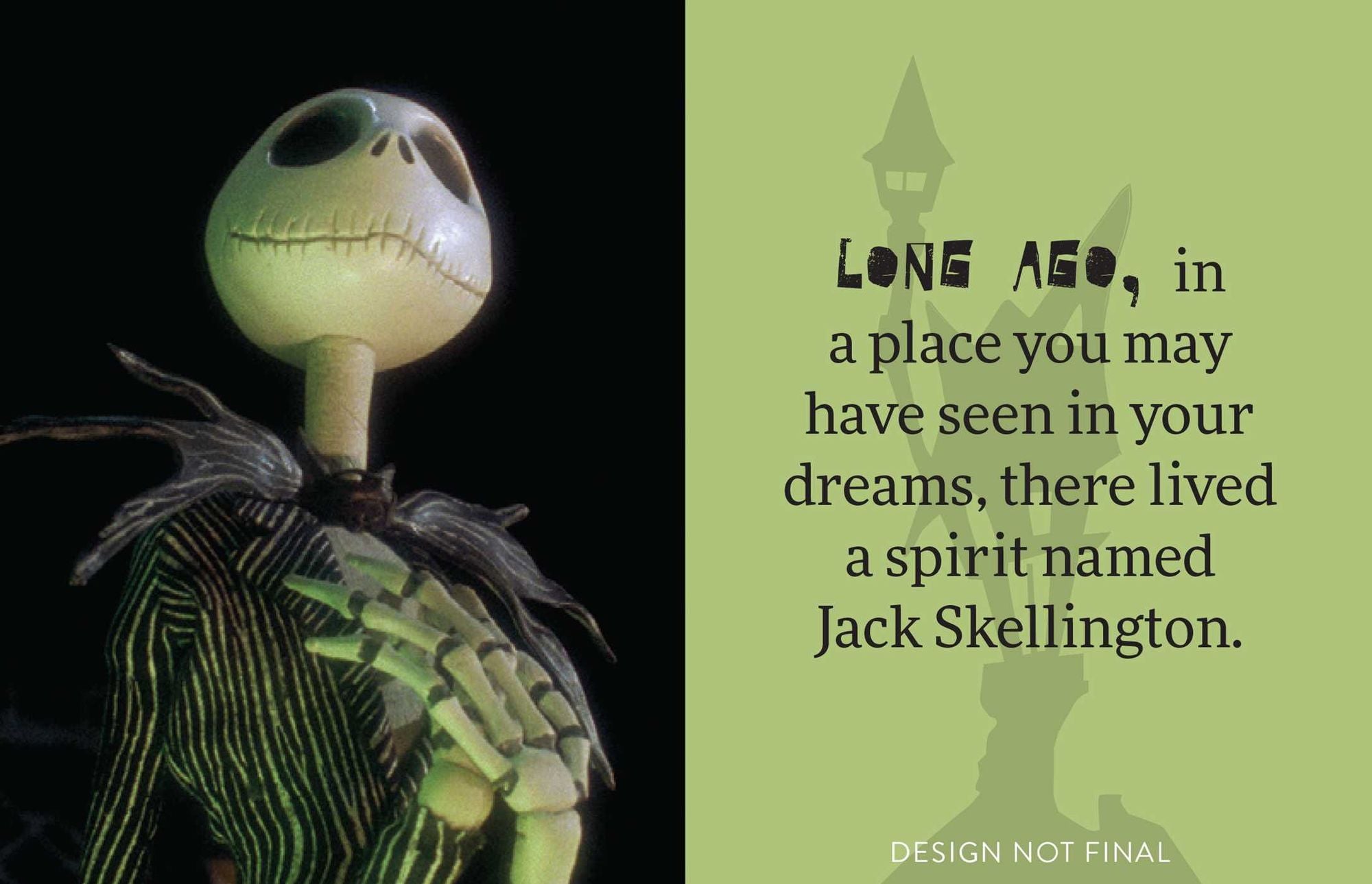 Nightmare Before Christmas: The Tiny Book of Jack Skellington