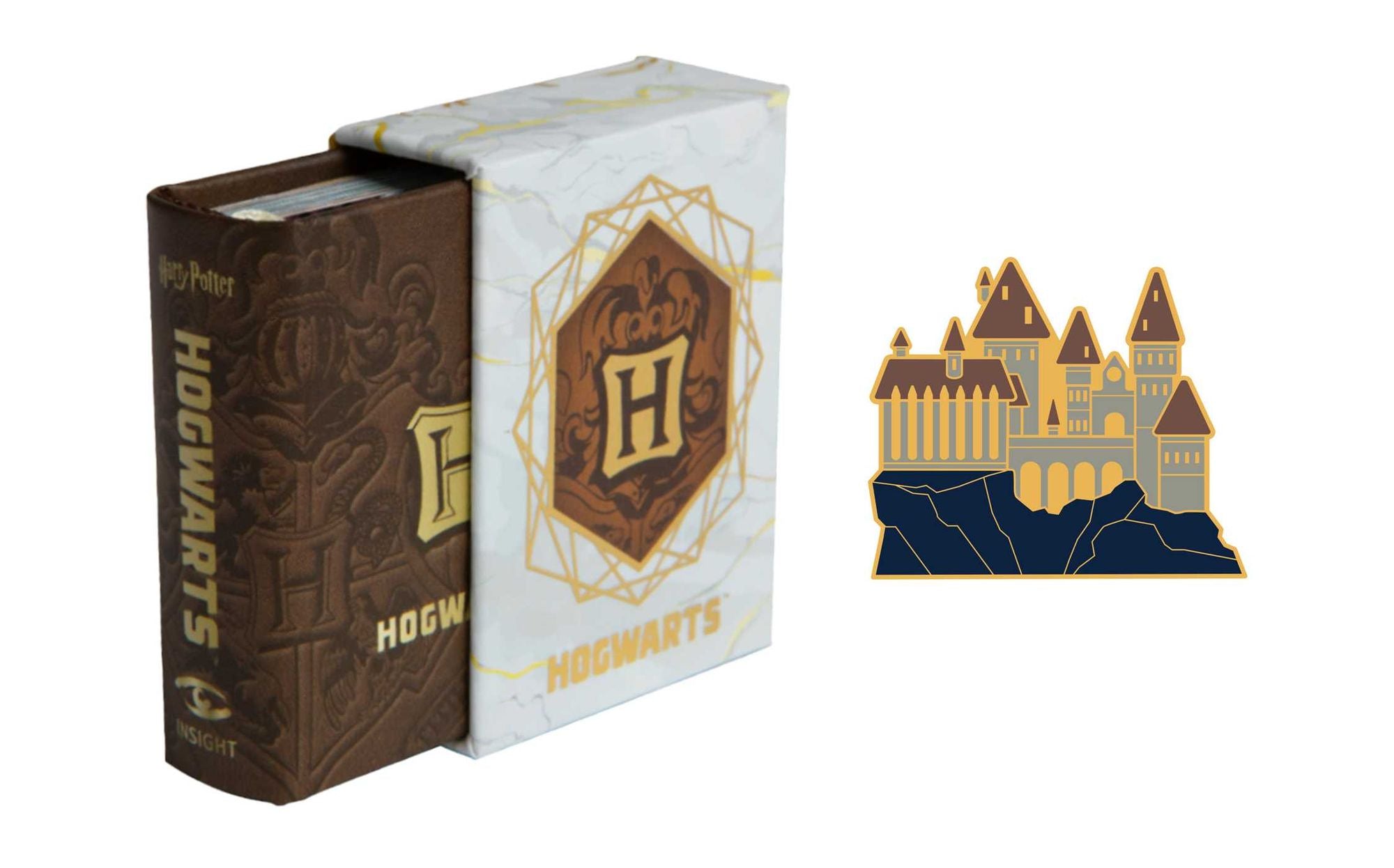 Harry Potter: Hogwarts Tiny Book and Pin Set