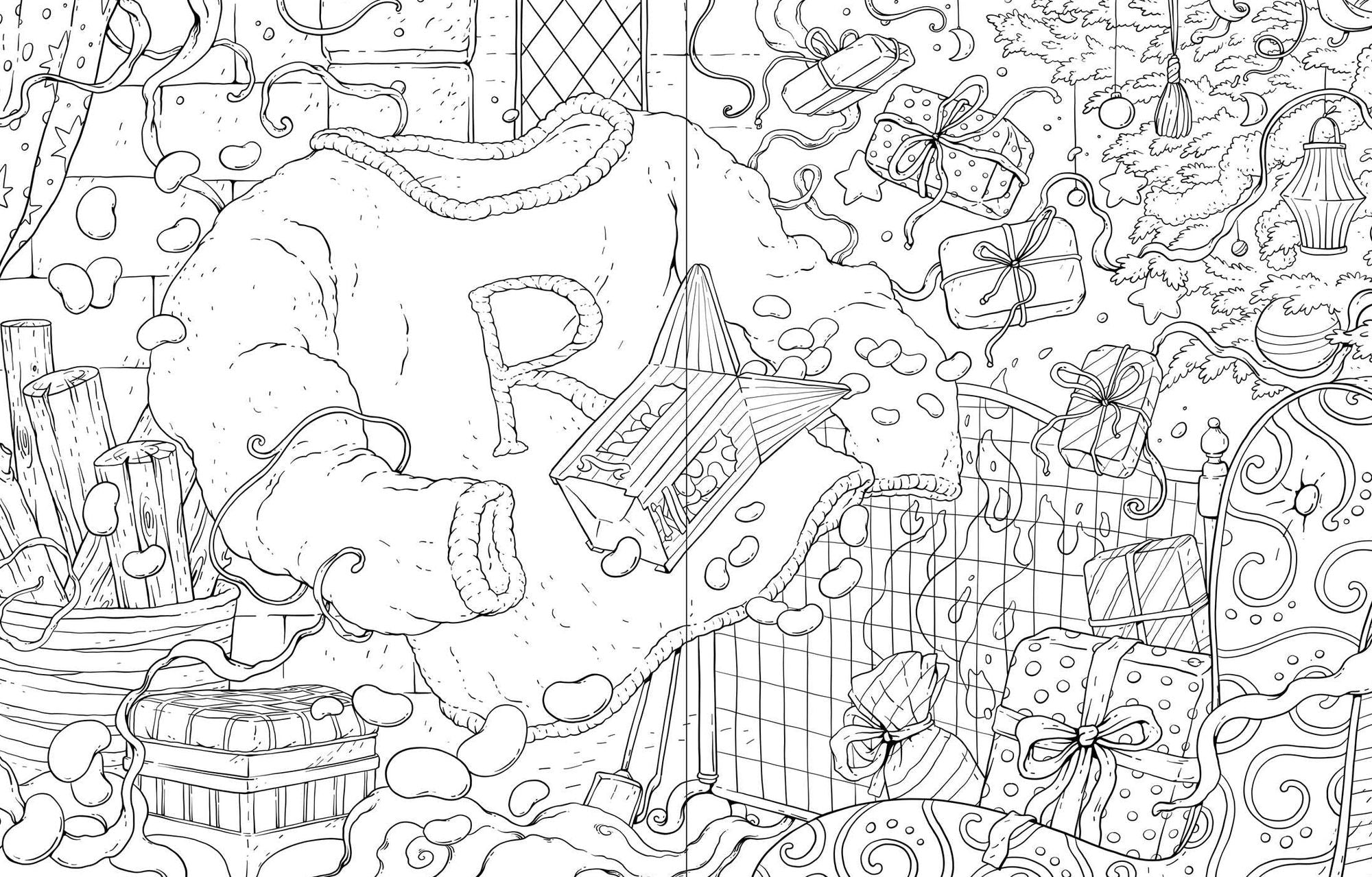 Harry Potter: An Official Sweets and Treats Coloring Book